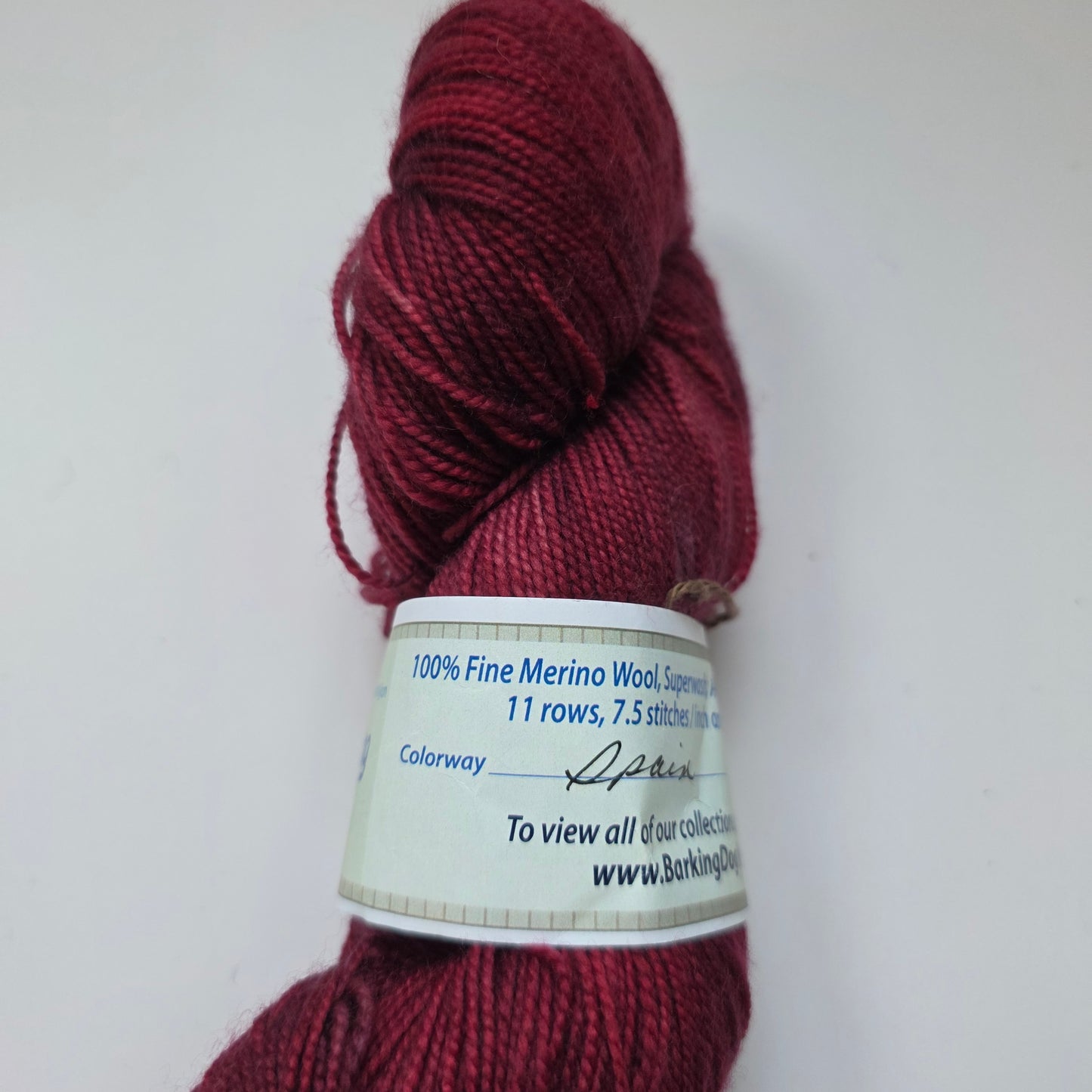 Barking Dog yarns sock fingering