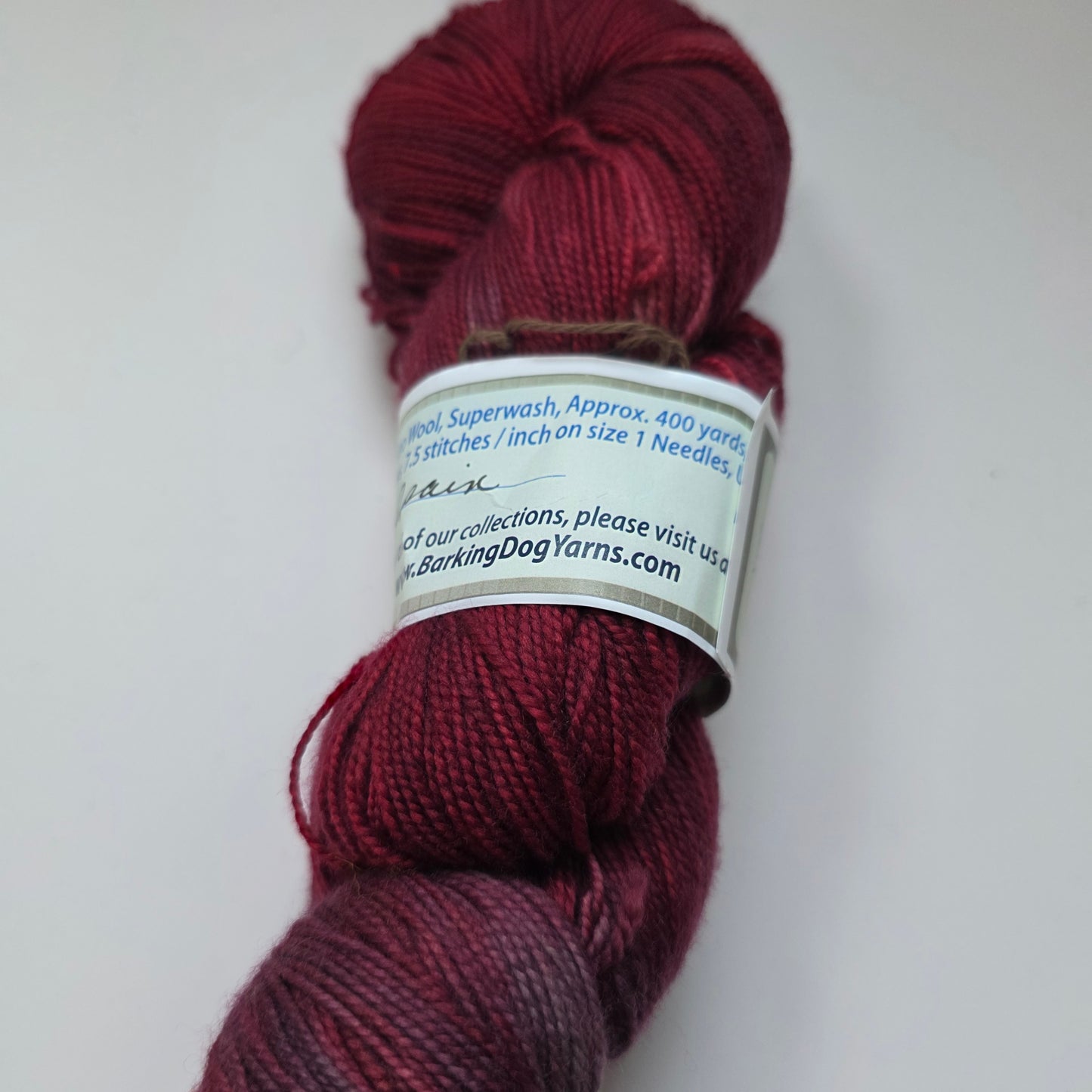 Barking Dog yarns sock fingering