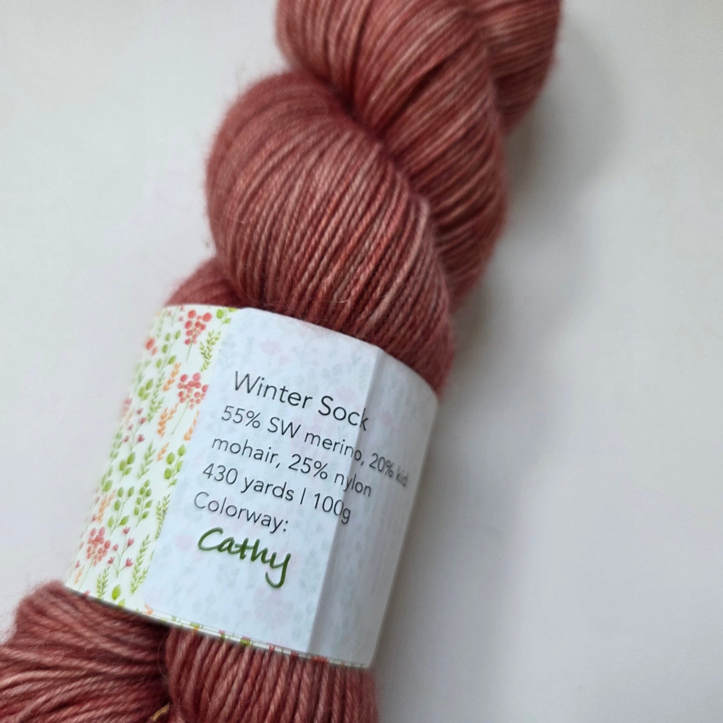 Little Skein in the big wool winter sock Fingering