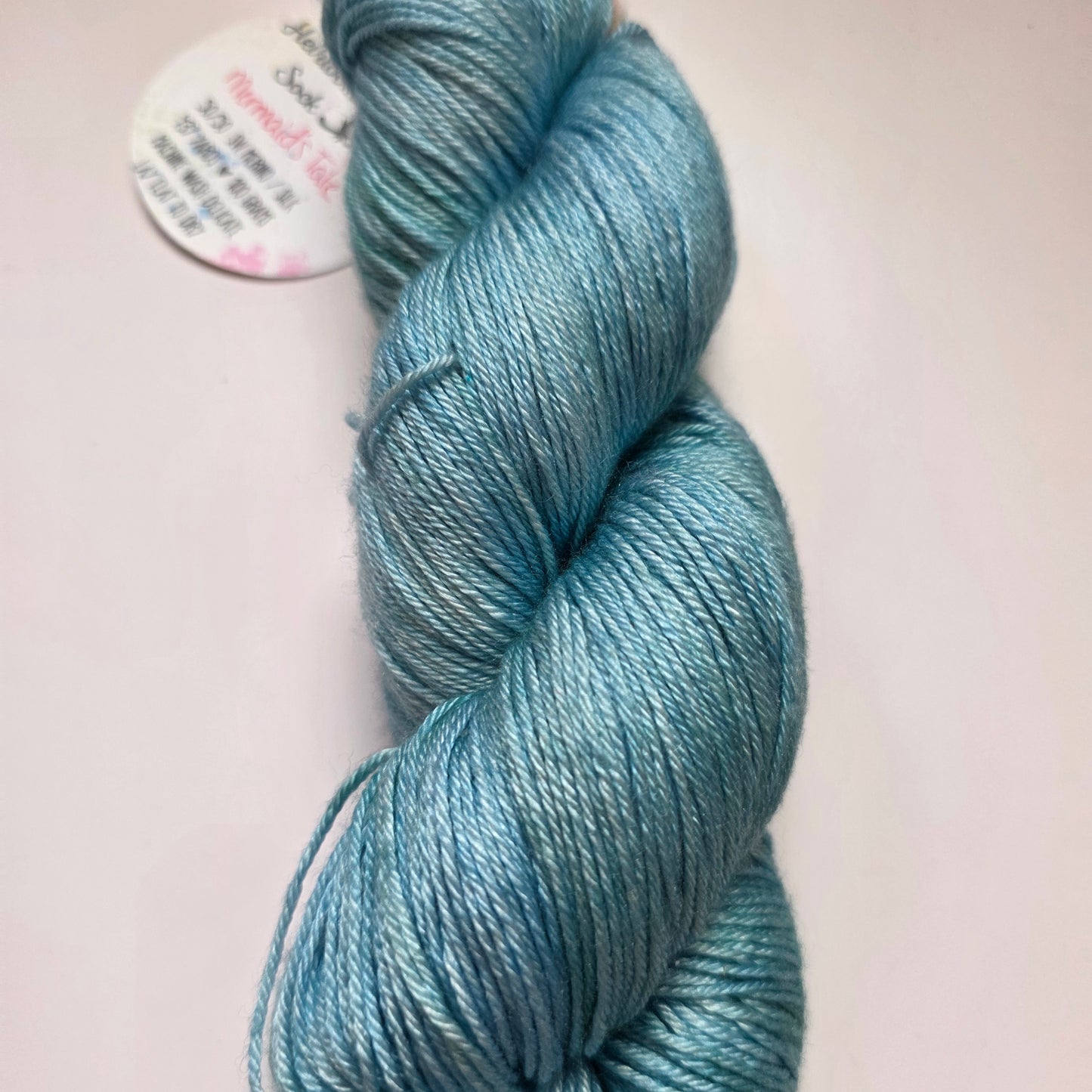 White Whisker Studios Heirloom Luxe sock with silk