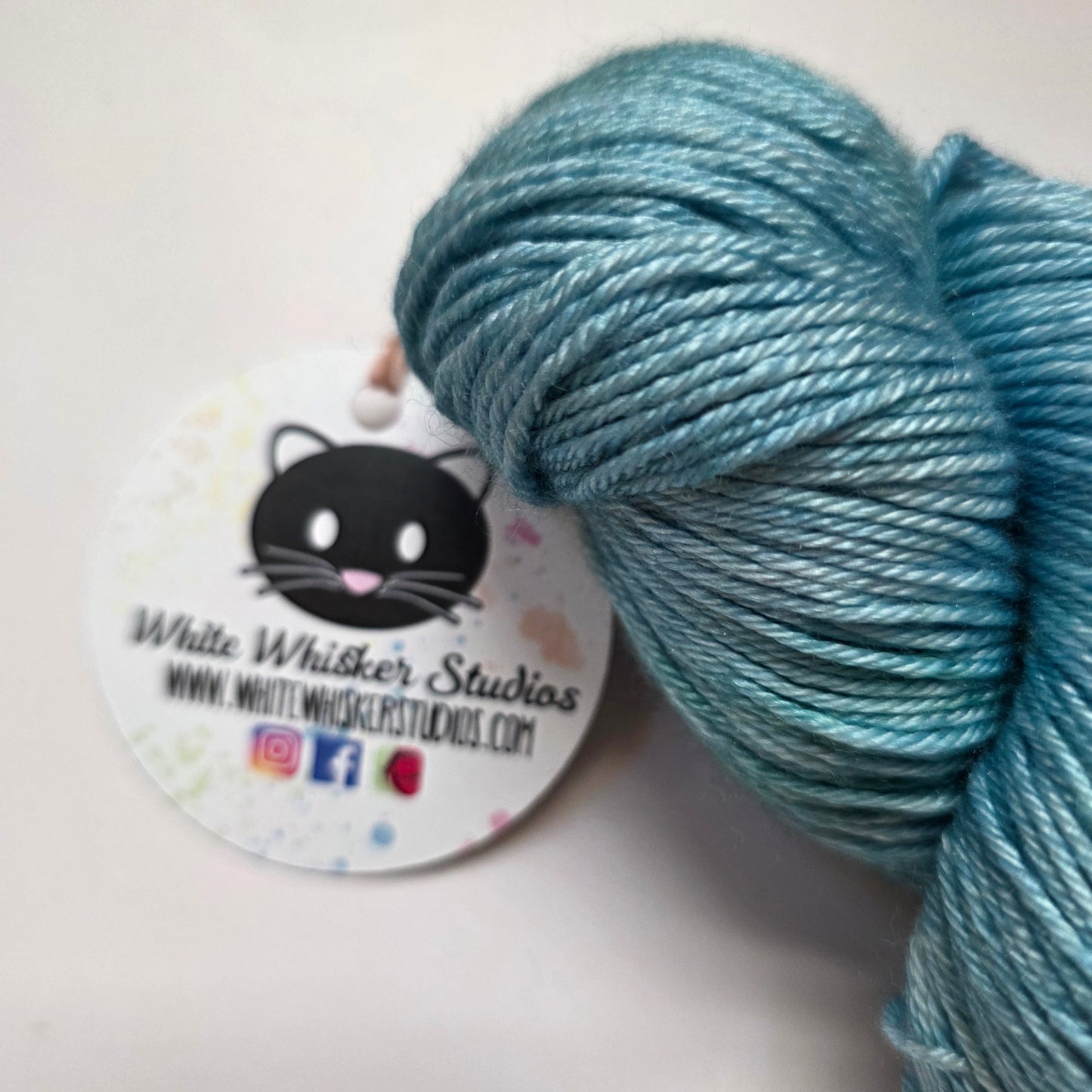 White Whisker Studios Heirloom Luxe sock with silk