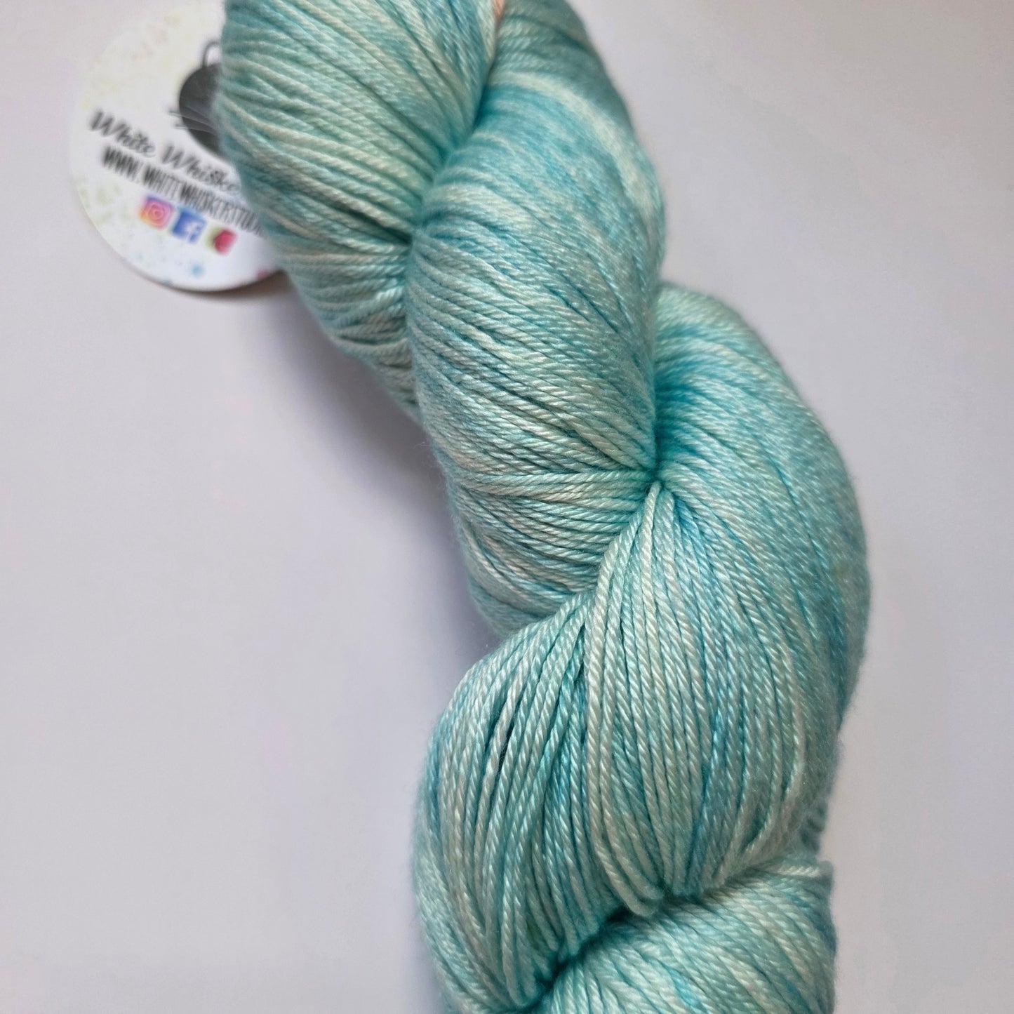 White Whisker Studios Heirloom Luxe sock with silk