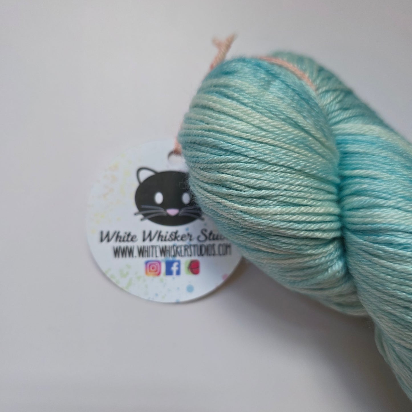 White Whisker Studios Heirloom Luxe sock with silk