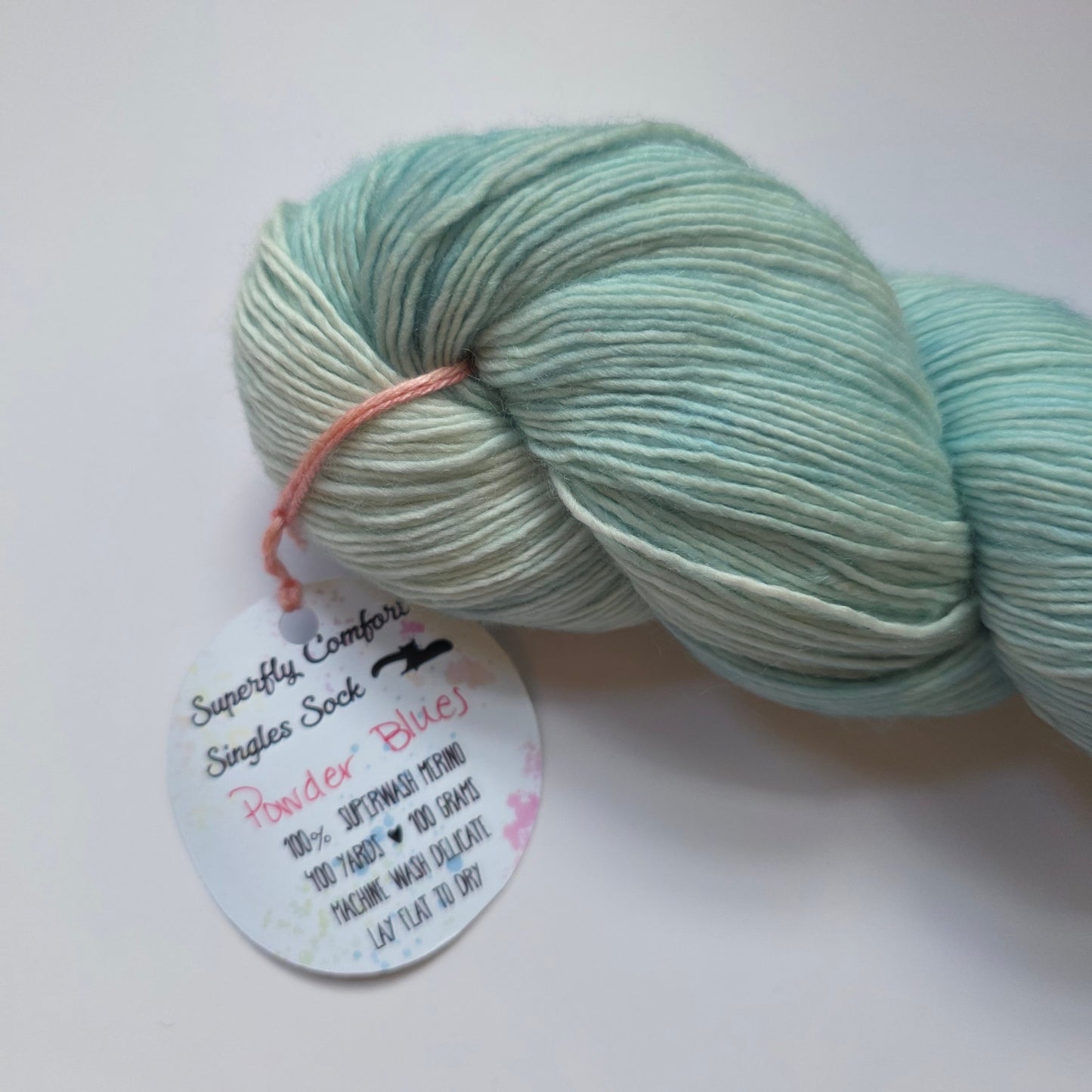 White Whisker Studios single sock Fingering