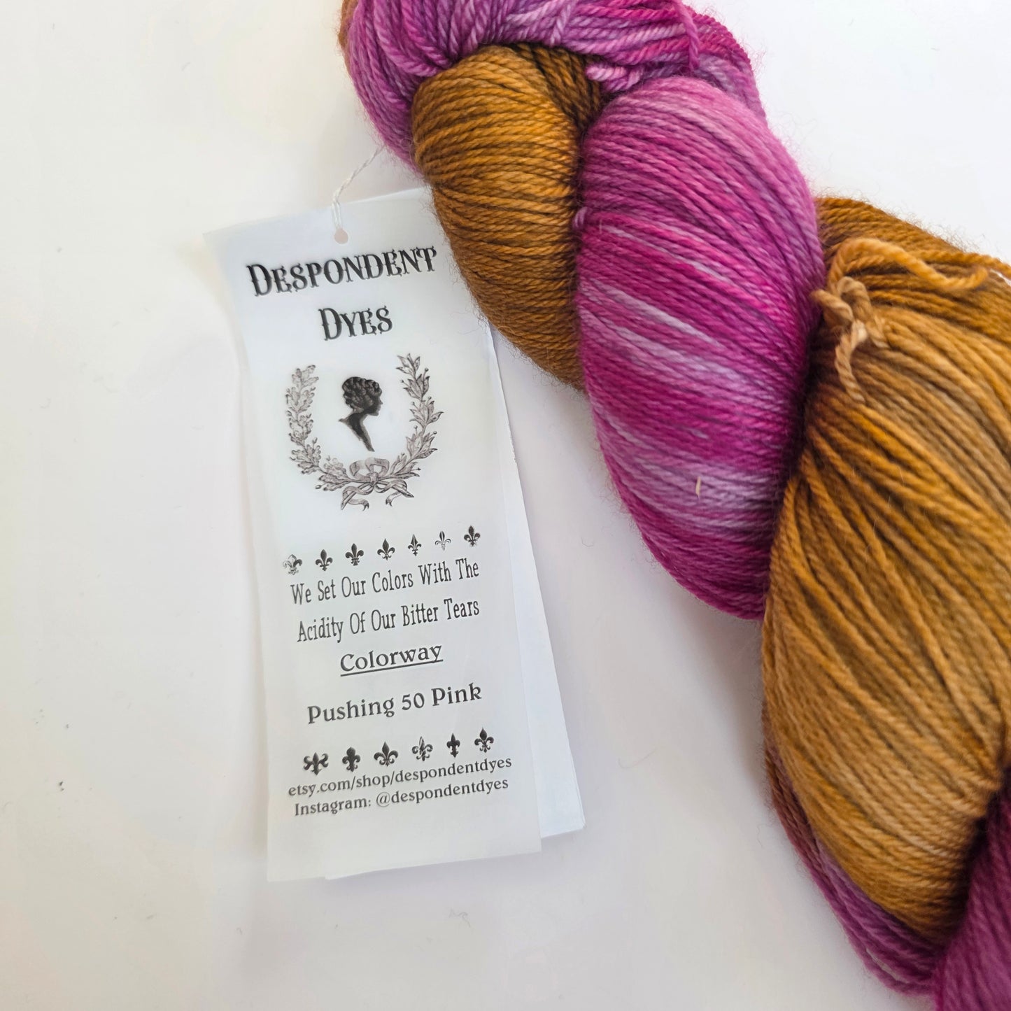 Despondent Dyes sock fingering