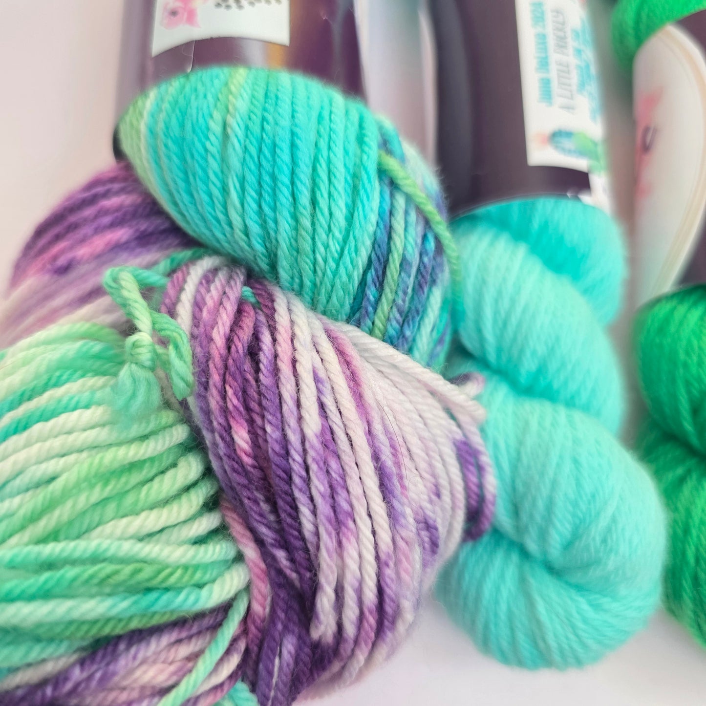 3 Skein Bundle, Yarnable DK, coordinating colors!