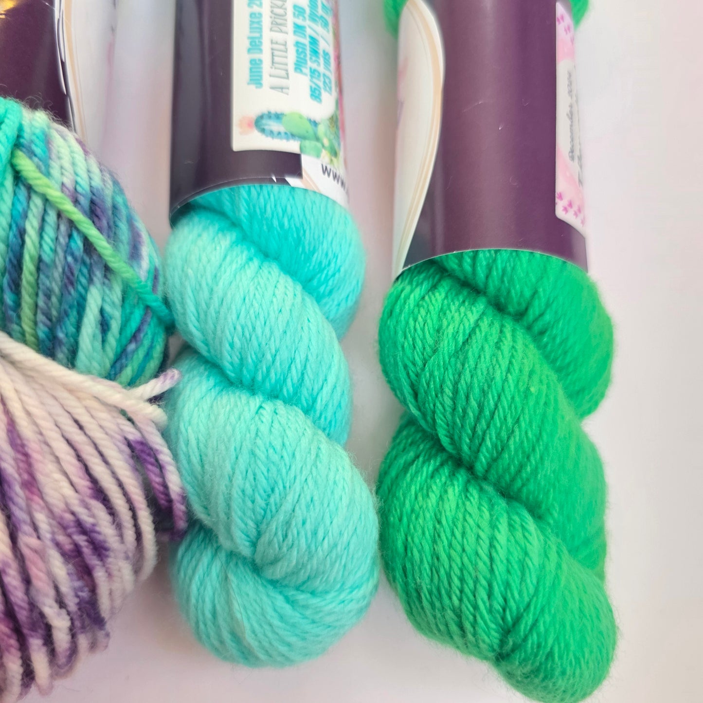 3 Skein Bundle, Yarnable DK, coordinating colors!