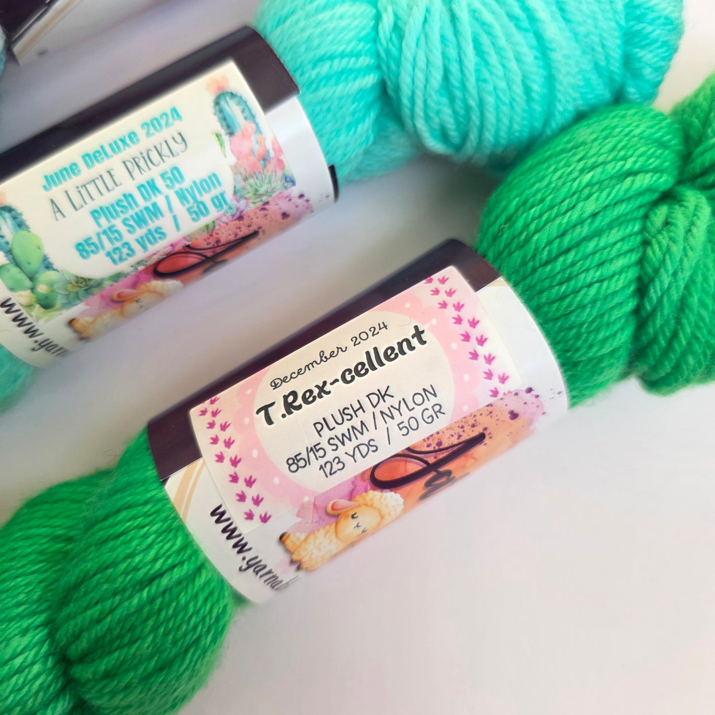 3 Skein Bundle, Yarnable DK, coordinating colors!