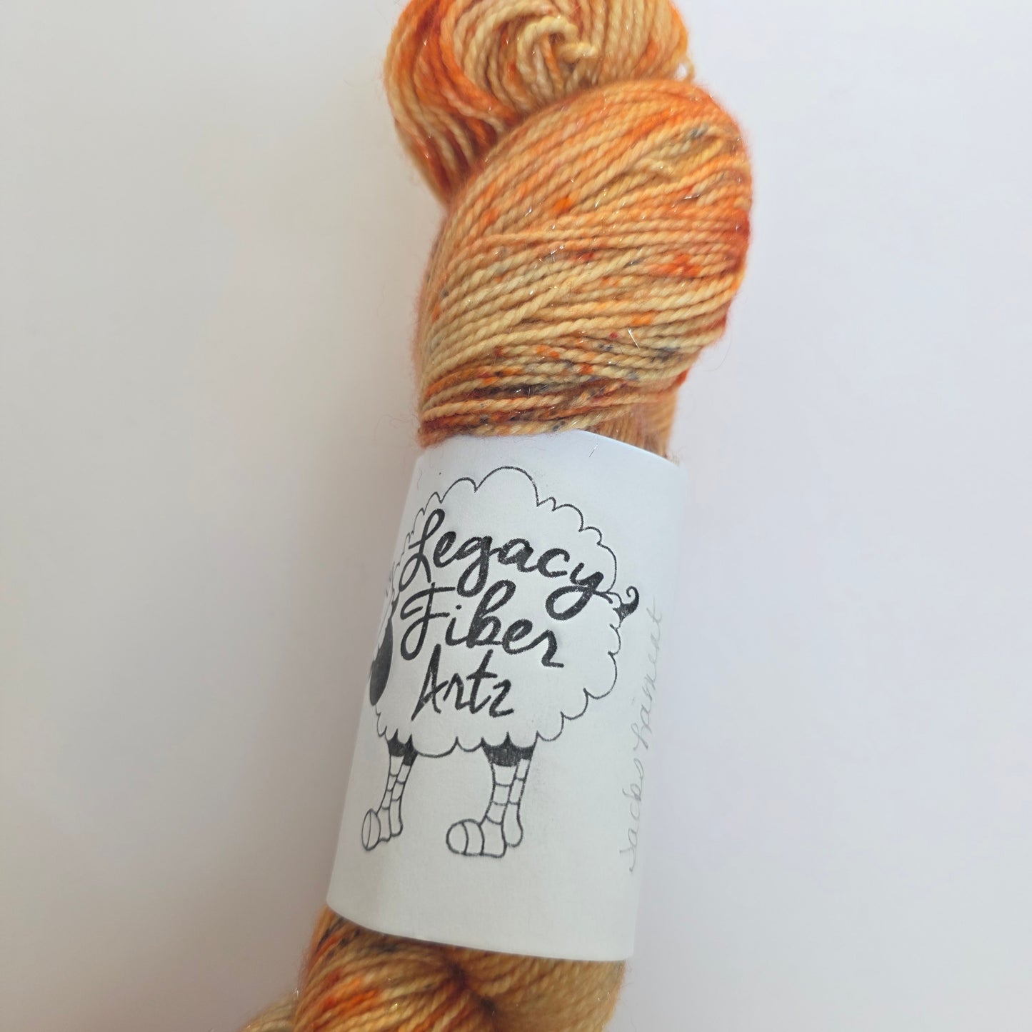 Legacy fiber arts glitzy toes with stellina/sparkle