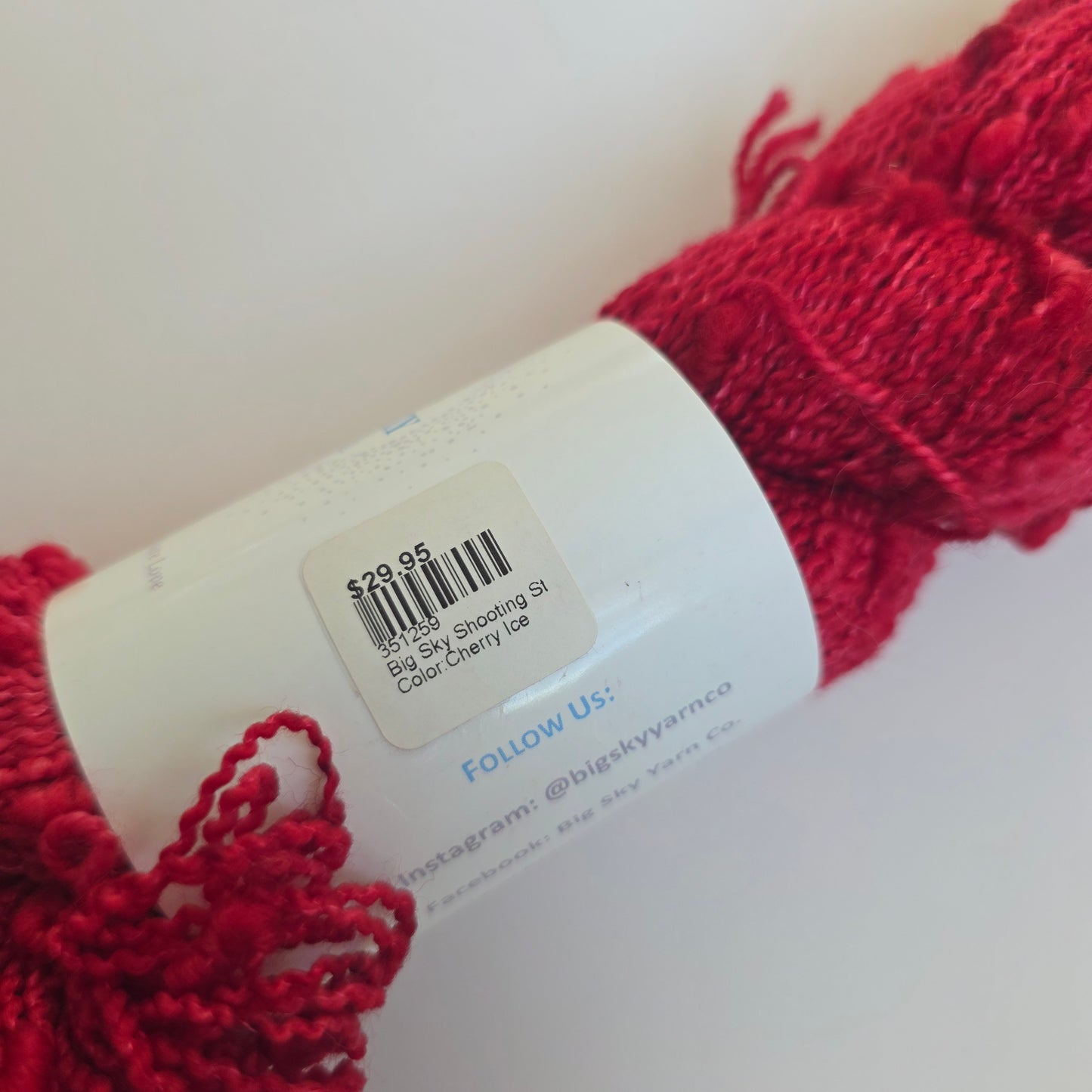Big Sky Yarn Co Slub sock fingering