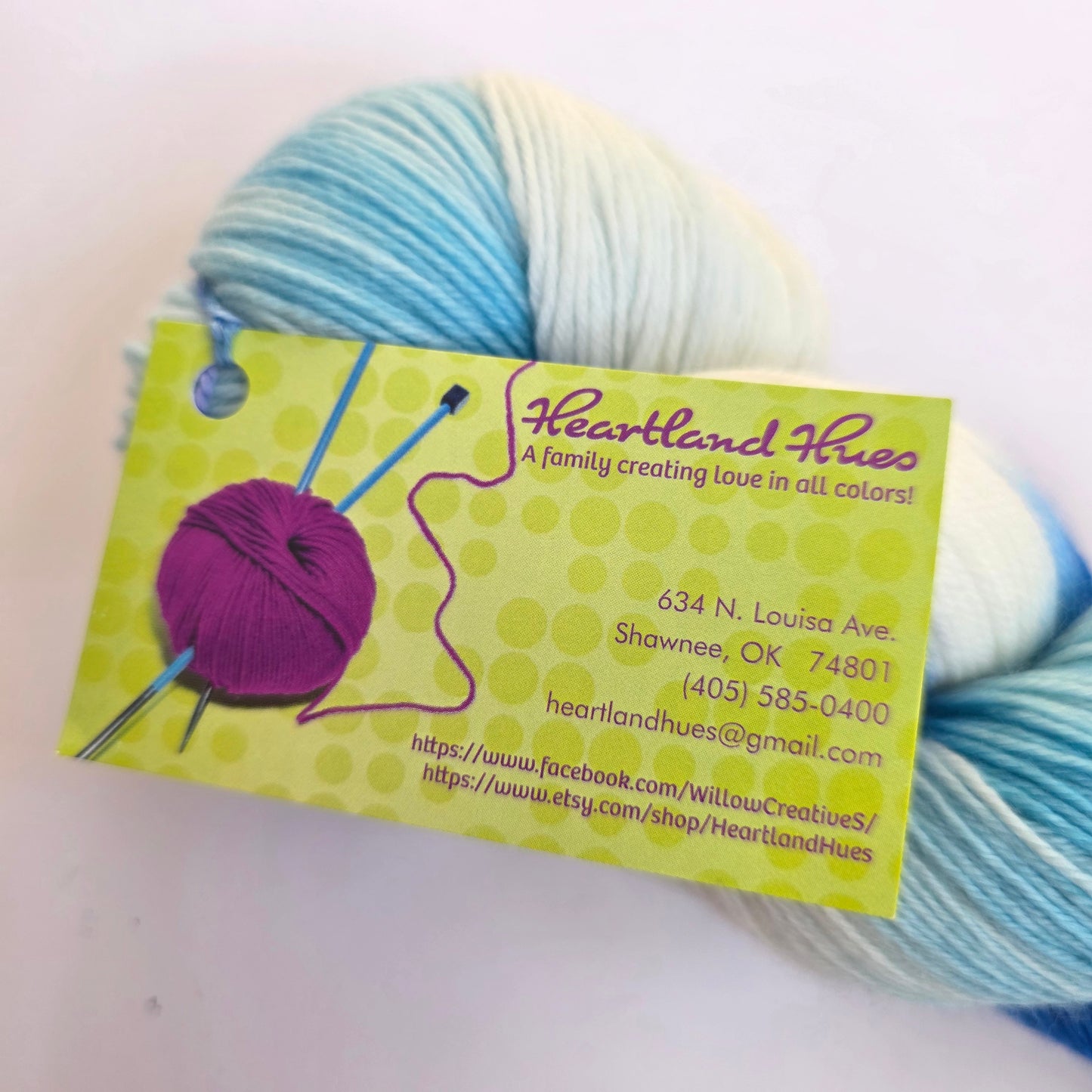 Heartland Hues sock fingering