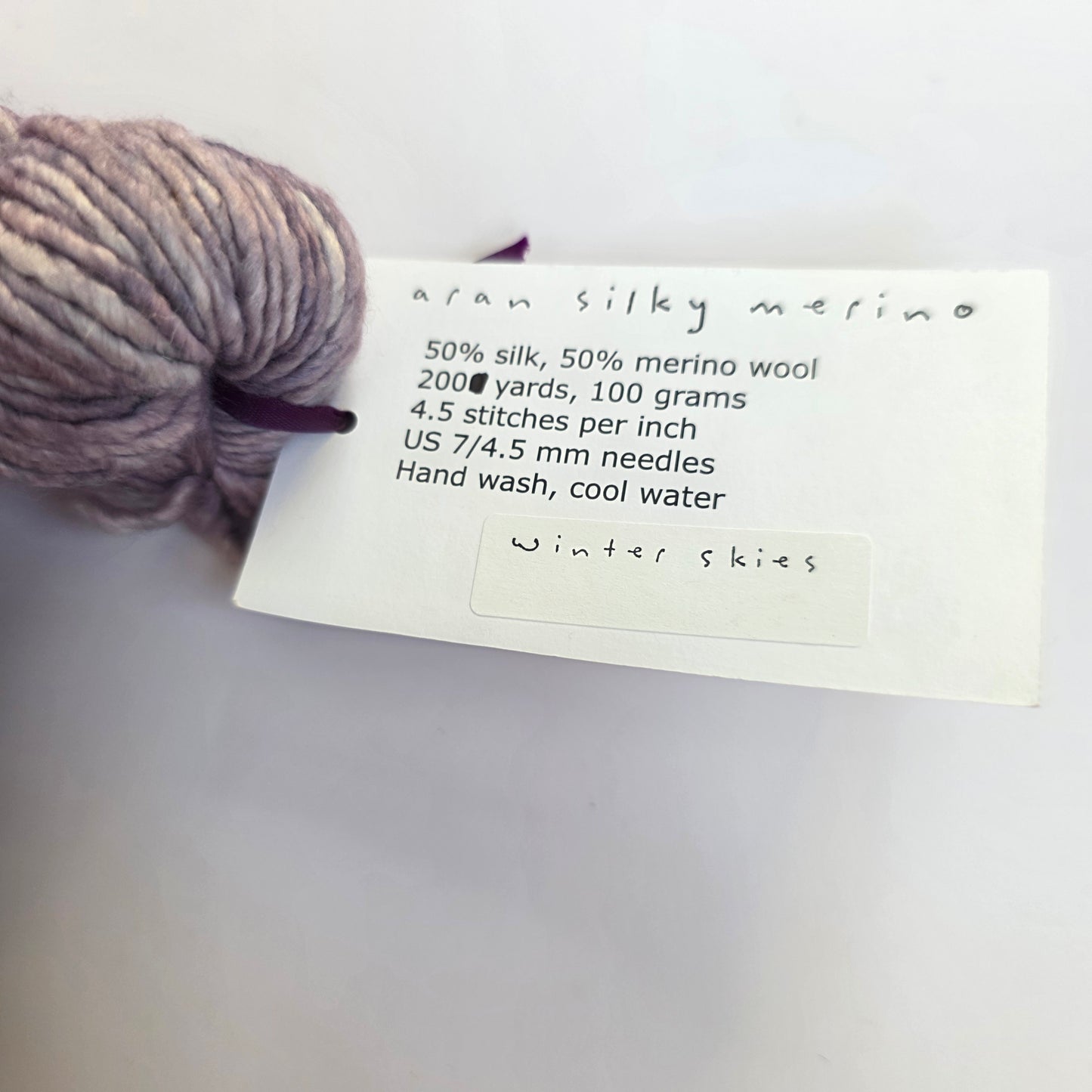 Sundara Aran Silky Merino, single ply