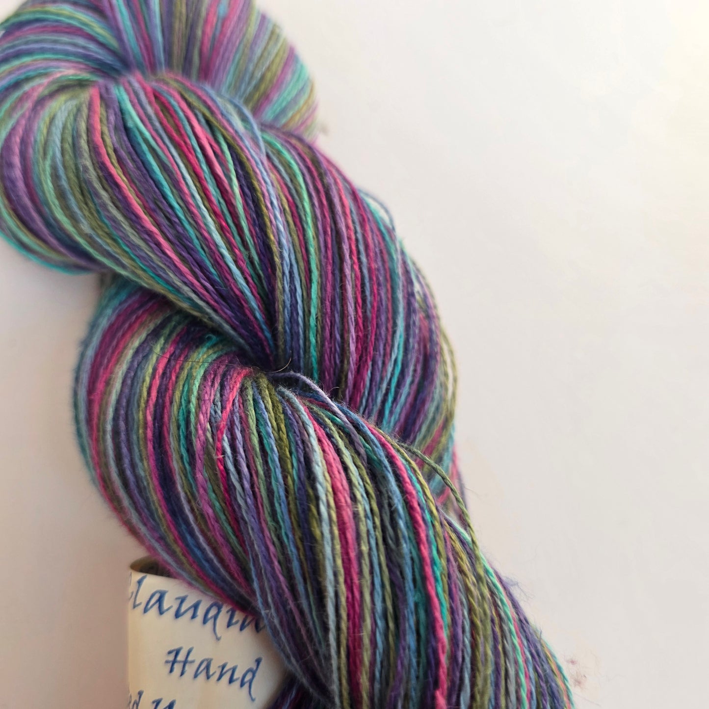 Claudia hand paint linen lace
