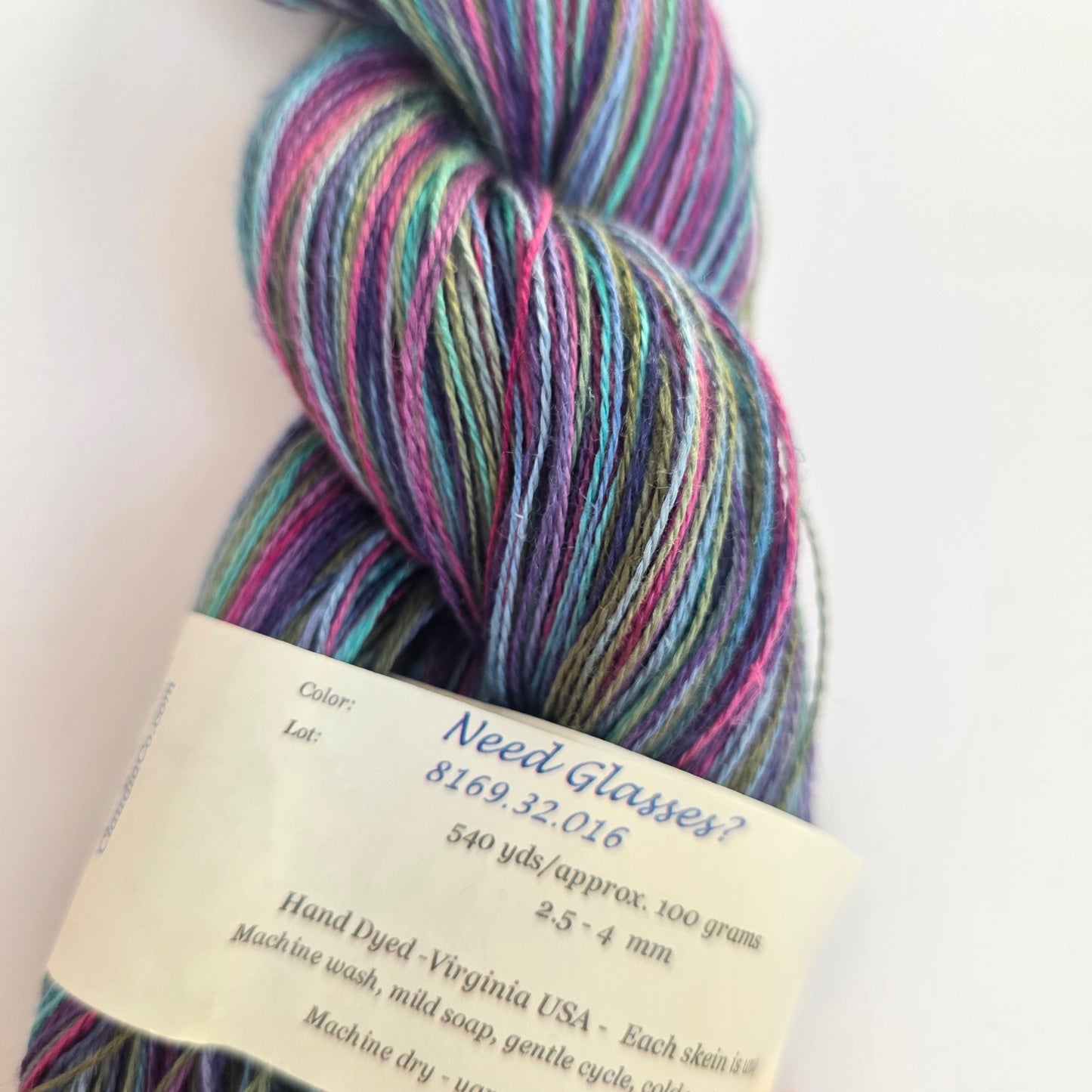 Claudia hand paint linen lace
