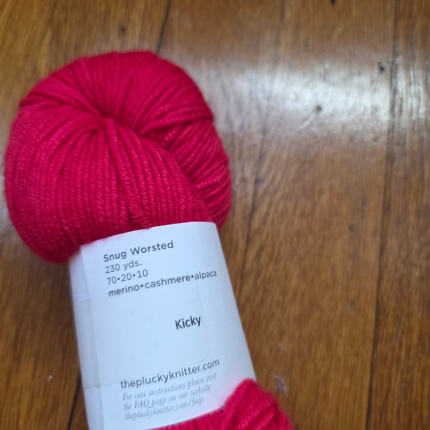 Plucky knitter Snug Worsted