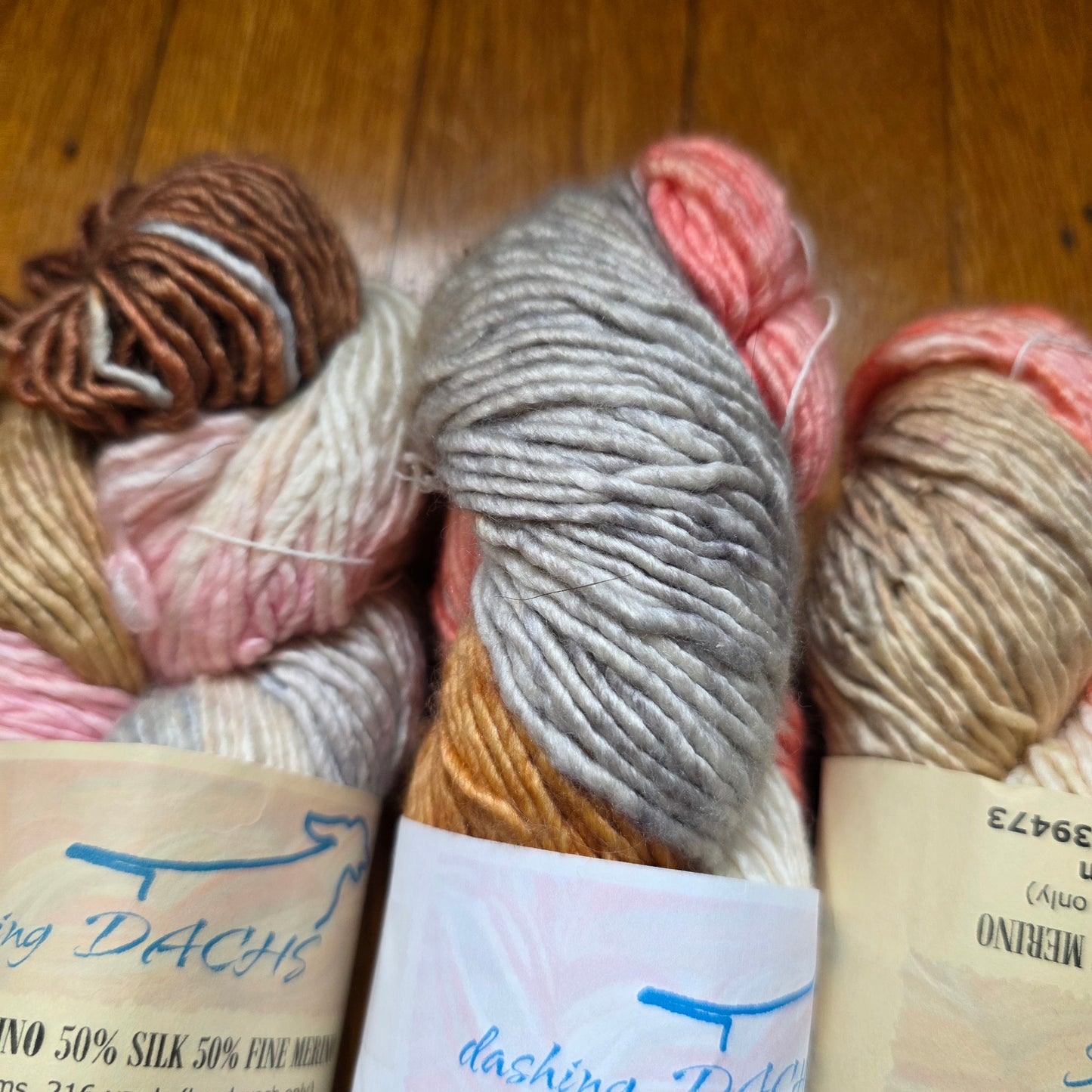 Dashing Dachs silk/merino worsted