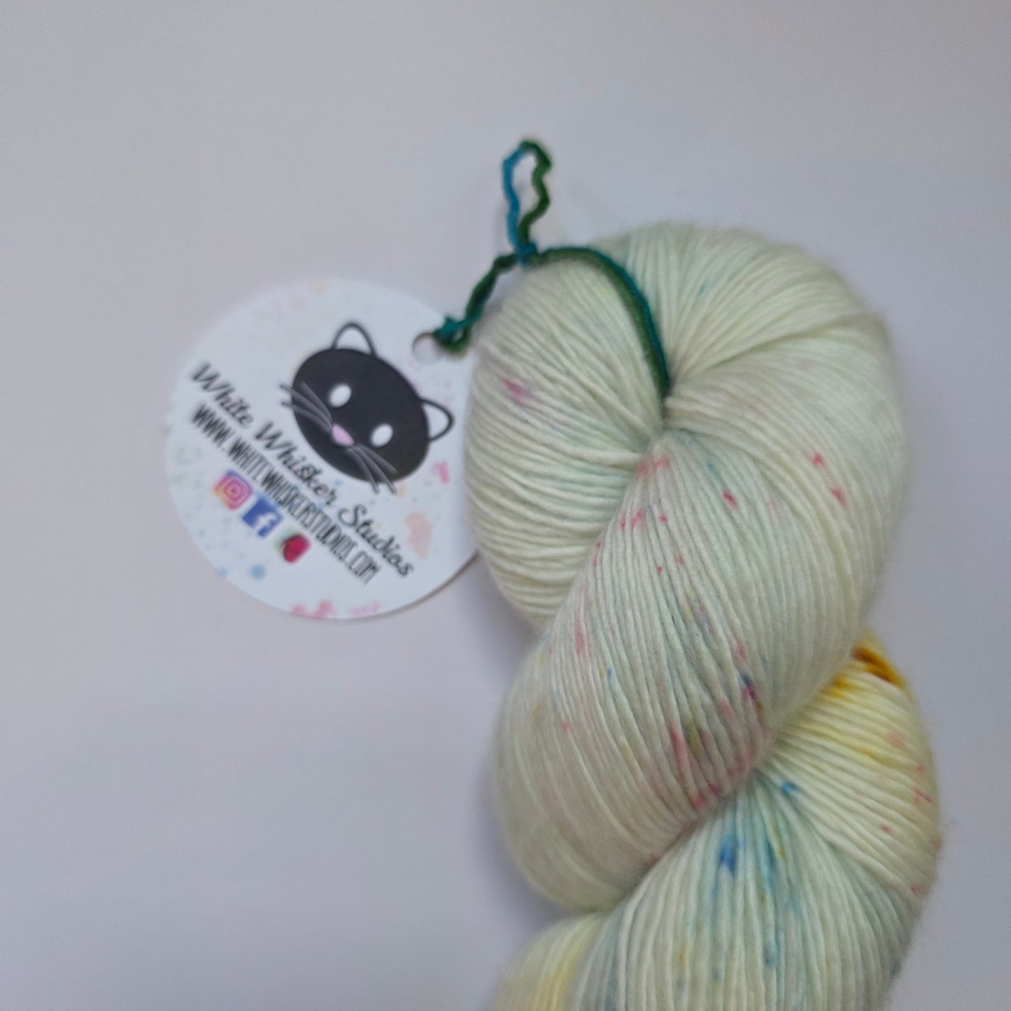 White Whisker Studios single sock Fingering