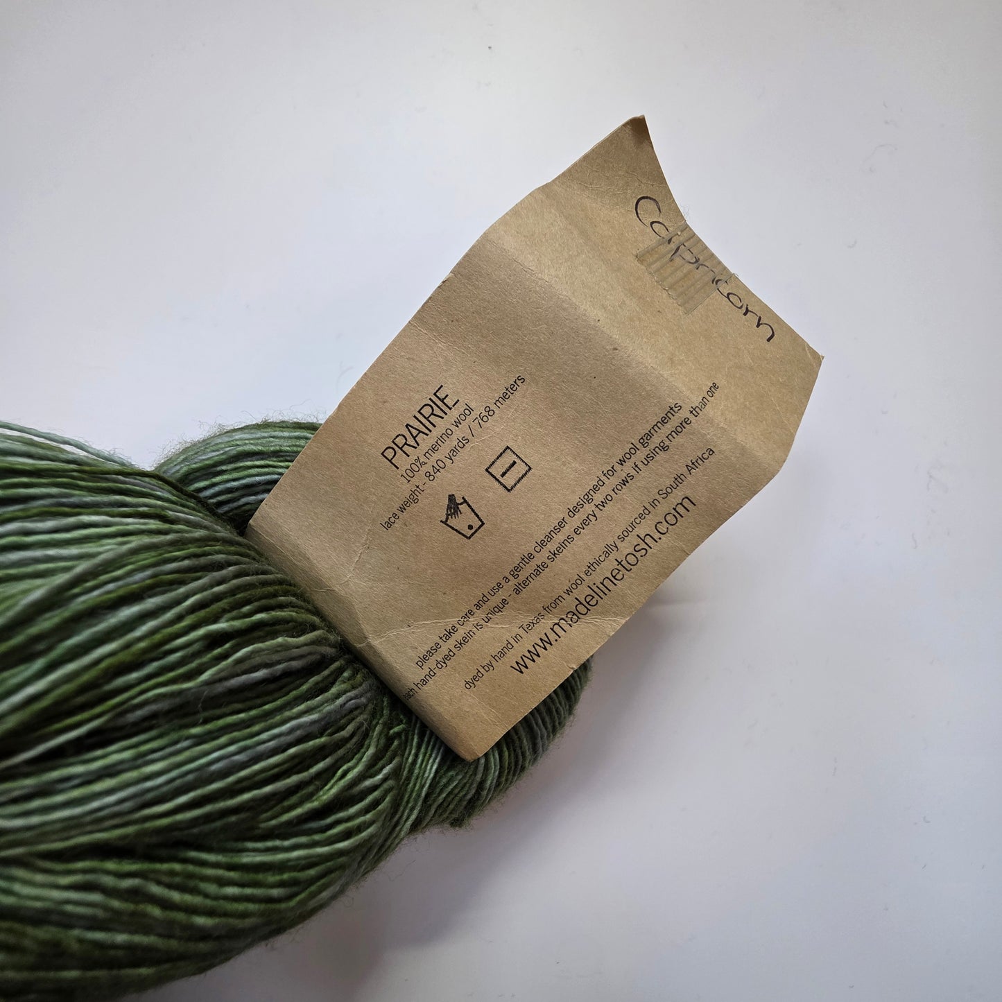 Madelinetosh Prairie Lace