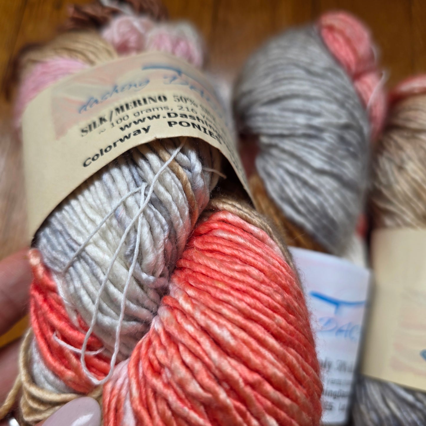 Dashing Dachs silk/merino worsted