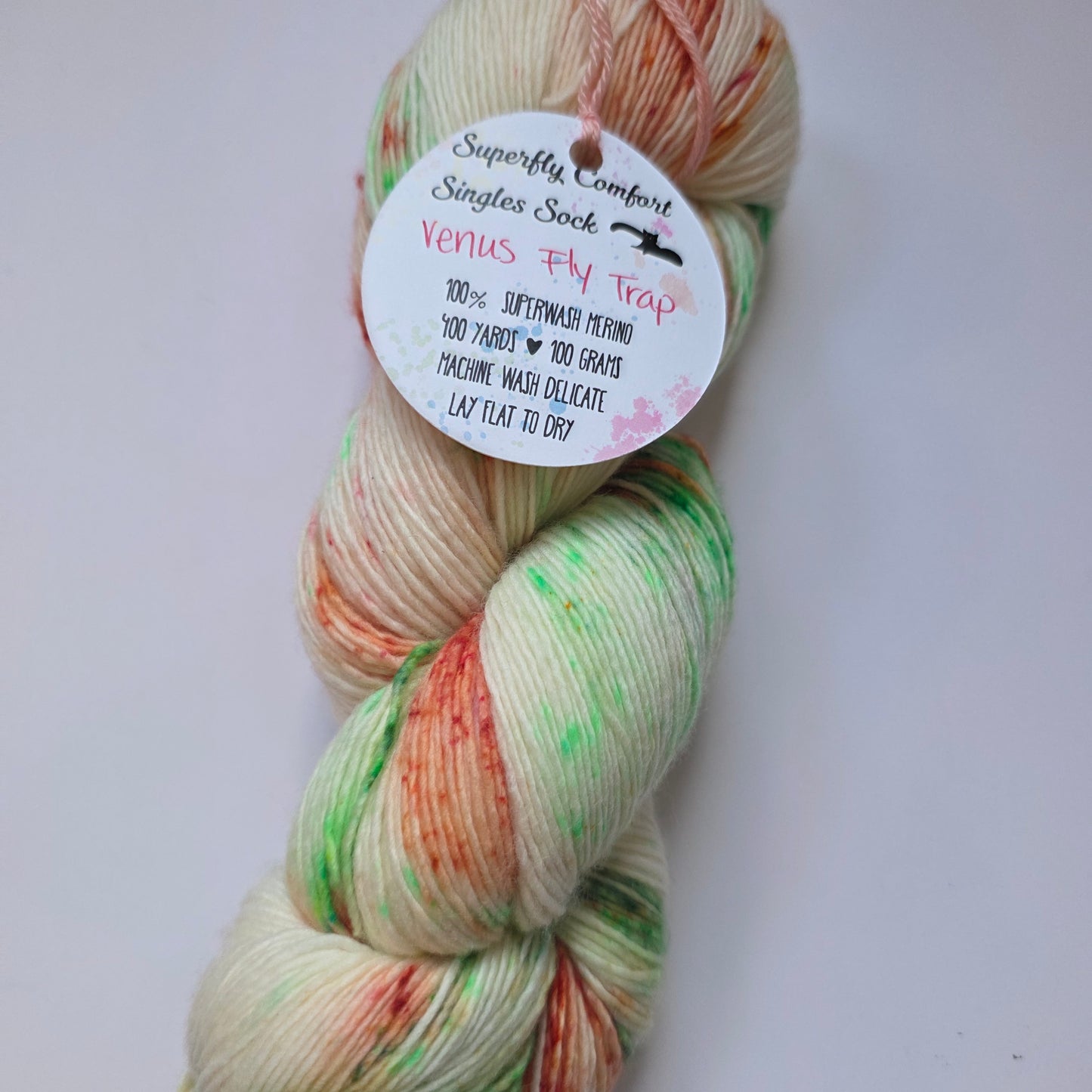 White Whisker Studios single sock Fingering