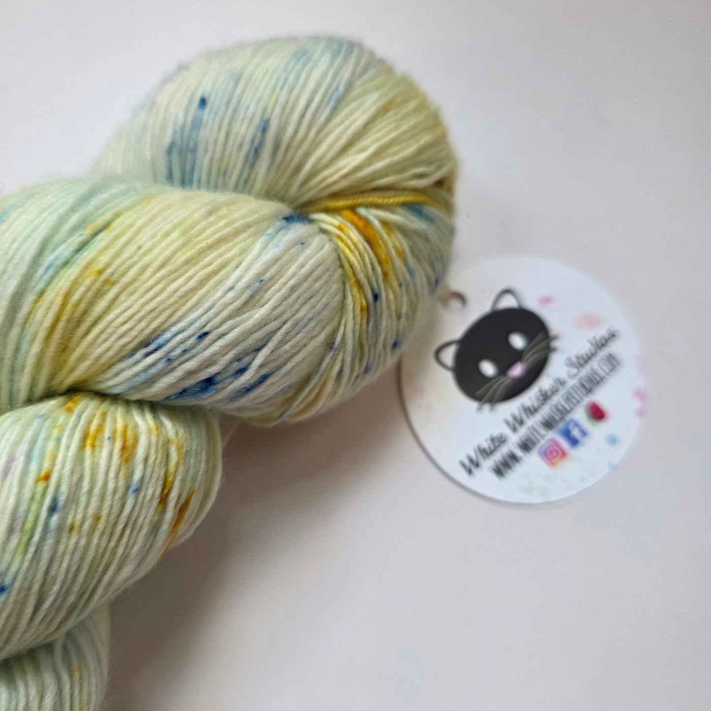 White Whisker Studios single sock Fingering