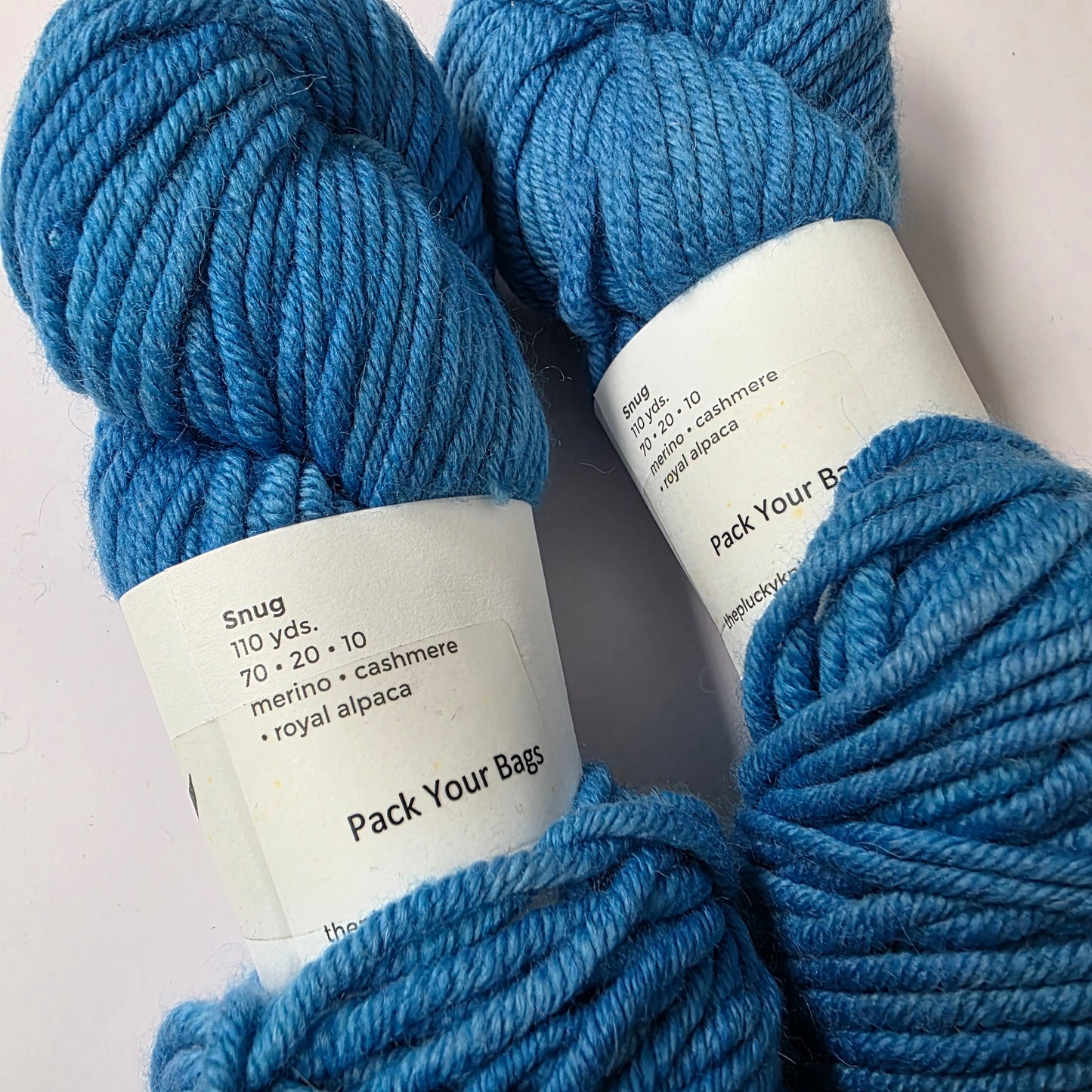 Plucky Knitter Snug Bulky - Pack your bags