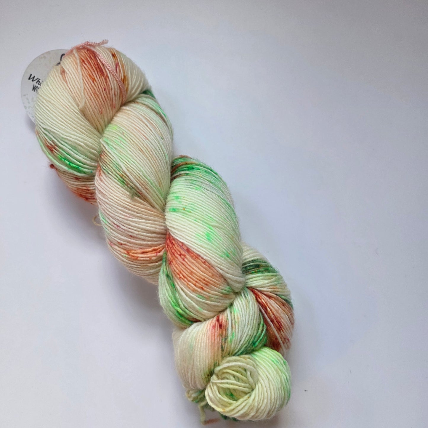 White Whisker Studios single sock Fingering