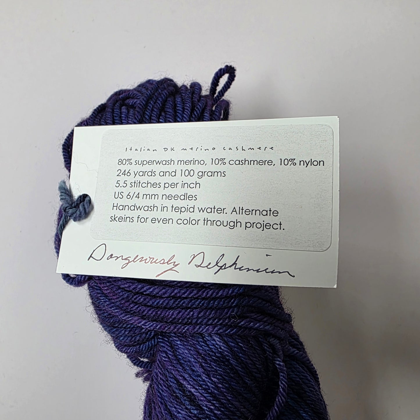 Sundara Italian DK merino cashmere MCN