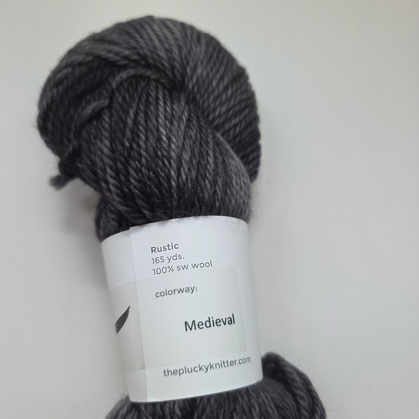 The Plucky Knitter Rustic Aran - Medieval