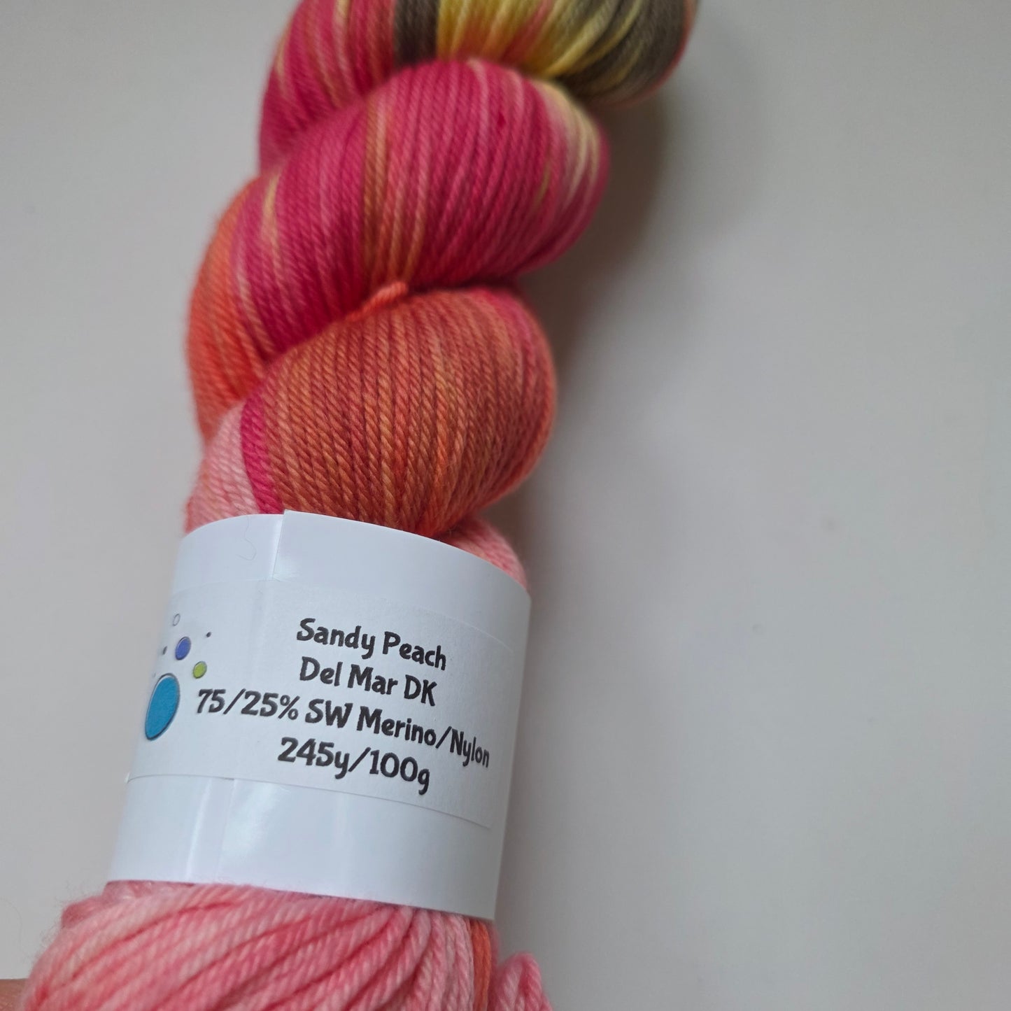 Beach Bum Yarn, Sandy Peach - Del Mar DK