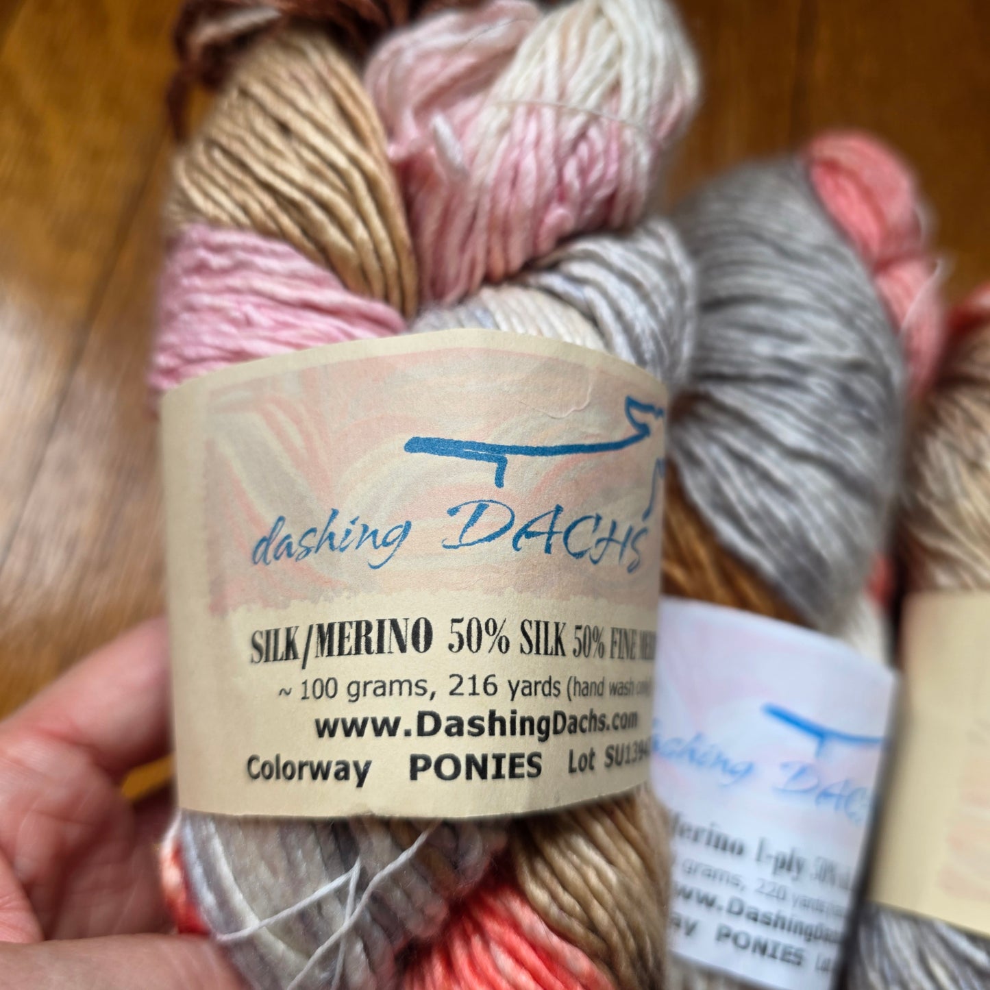 Dashing Dachs silk/merino worsted