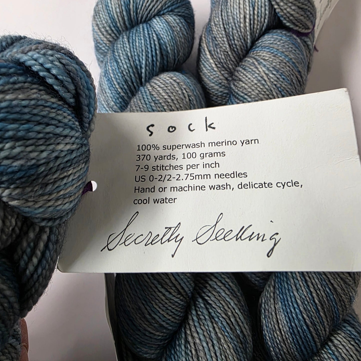 Sundara Sock fingering - Secretly Seeking