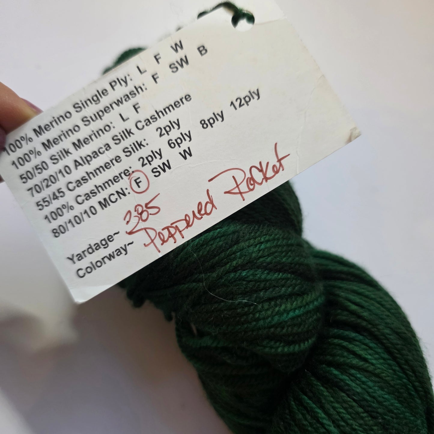 Plucky Knitter Fingering MCN