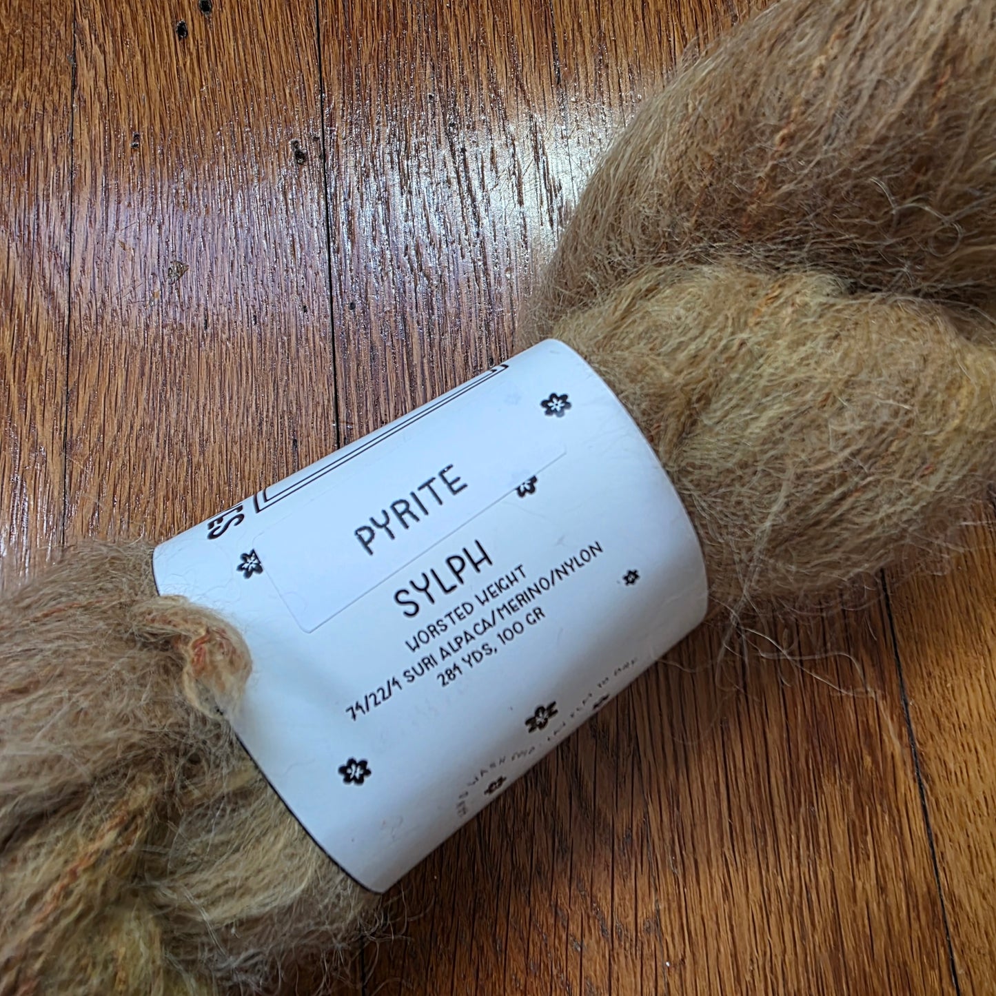 Ritual Dyes Worsted suri alpaca merino