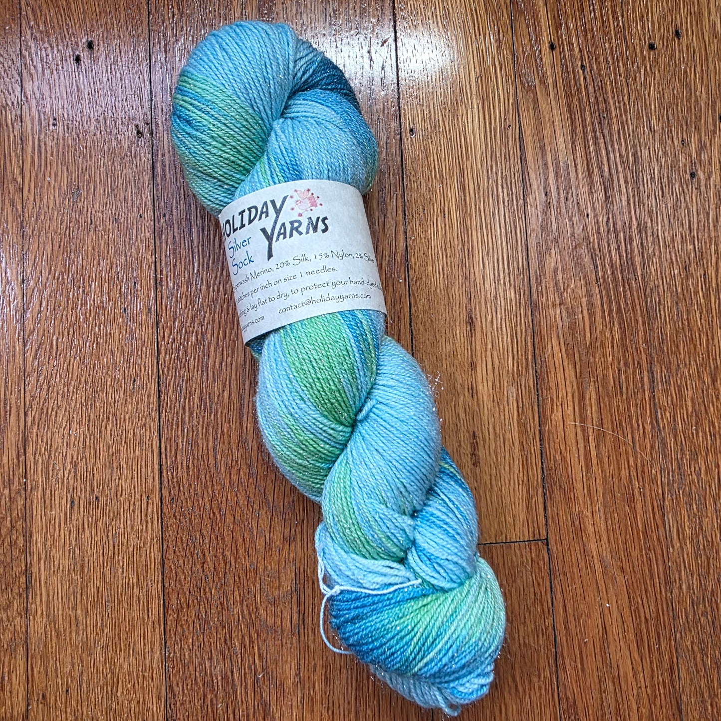 Holiday Yarns Sock Merino silk