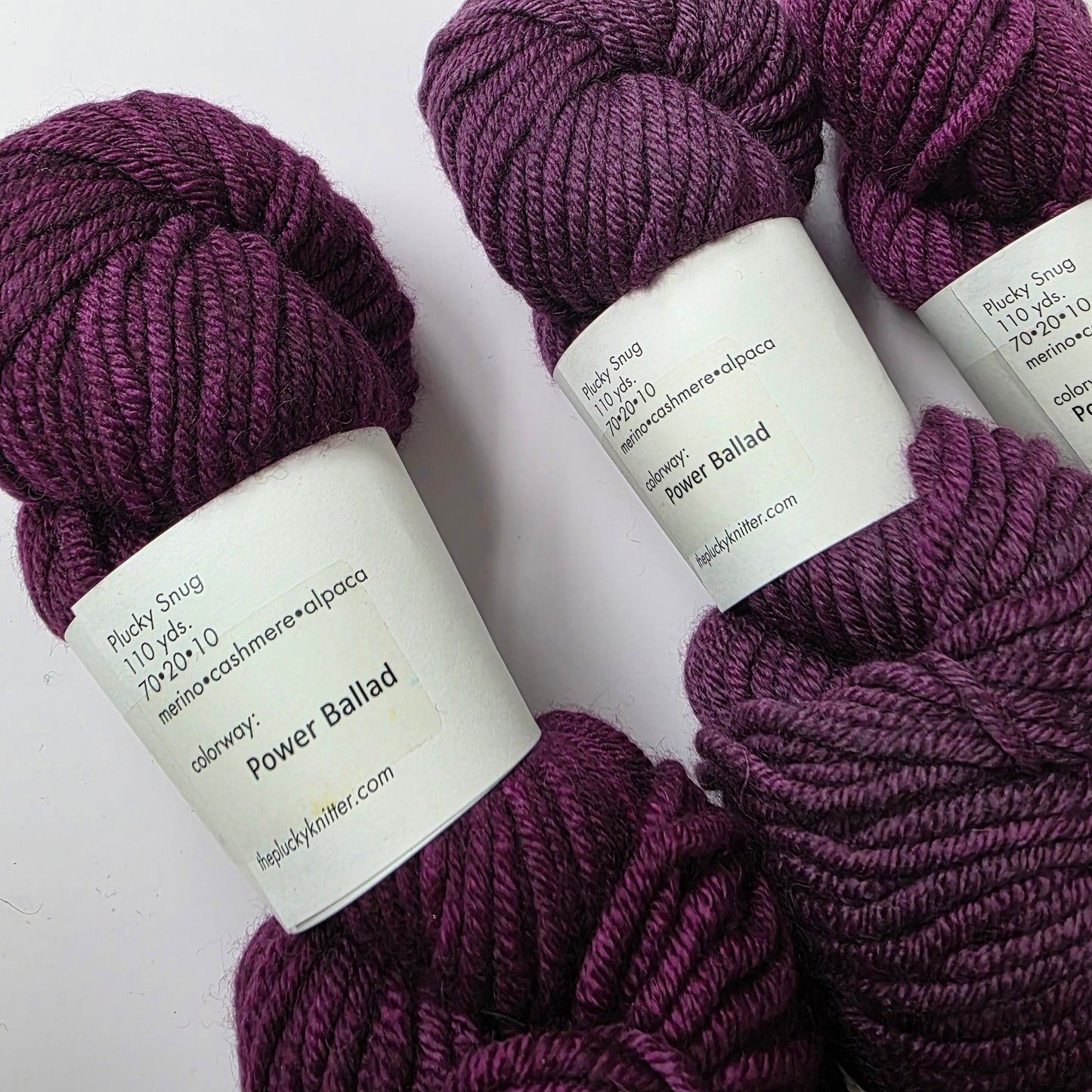 Plucky Knitter Snug Bulky - Power Ballad