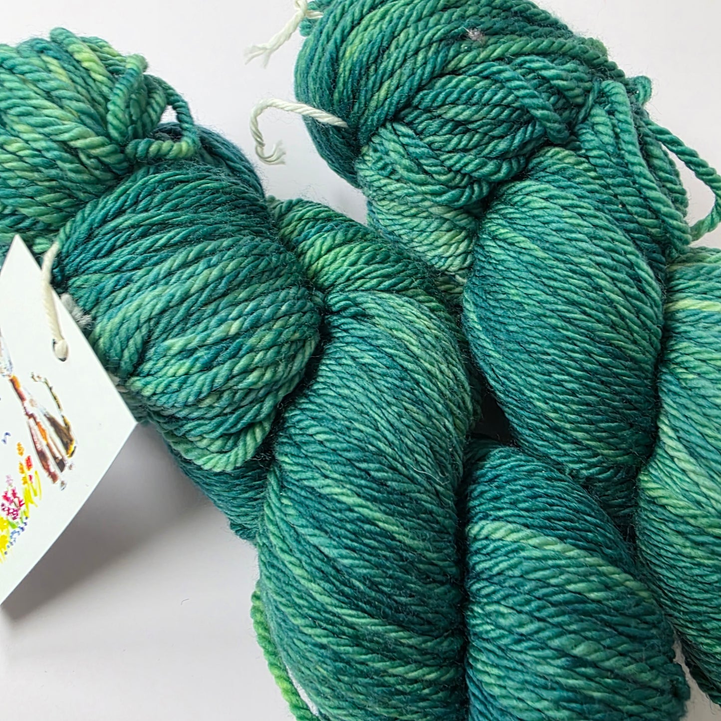 Sundara Yarn Extra Fine Aran Merino - The Emerald Valley