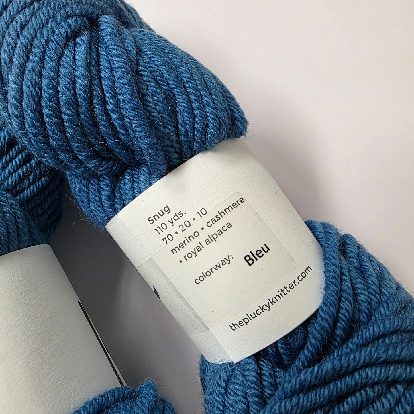 Plucky Knitter Snug Bulky - Bleu