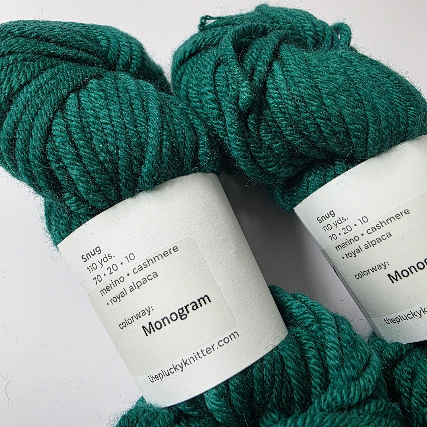 Plucky Knitter Snug Bulky - Monogram