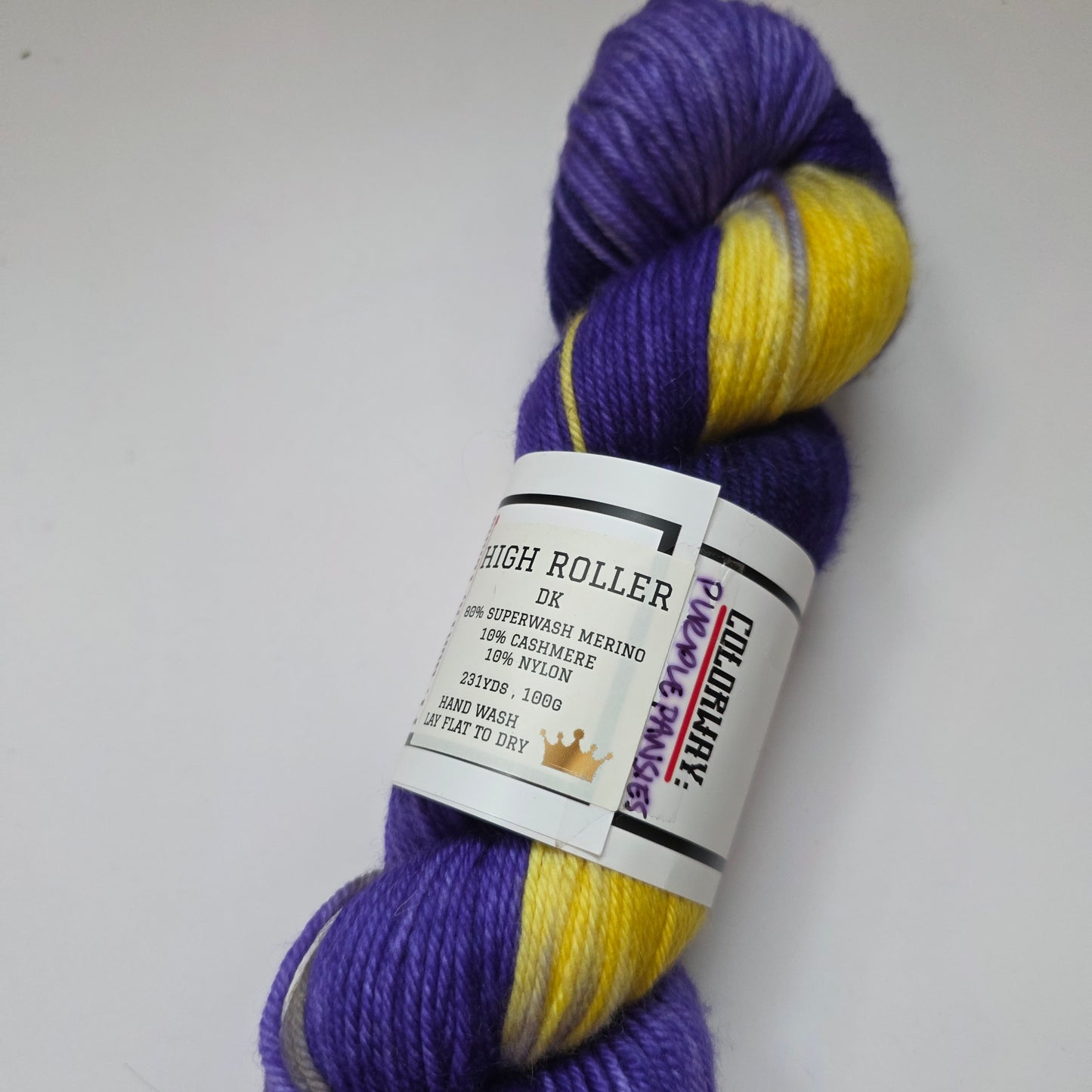 Mace of Skeins, High Roller - DK Superwash Merino Cashmere Nylon MCN