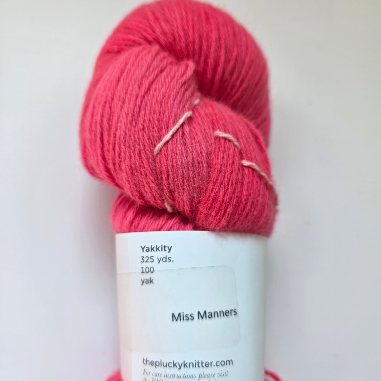 Plucky knitter Yakkity DK. 100% yak