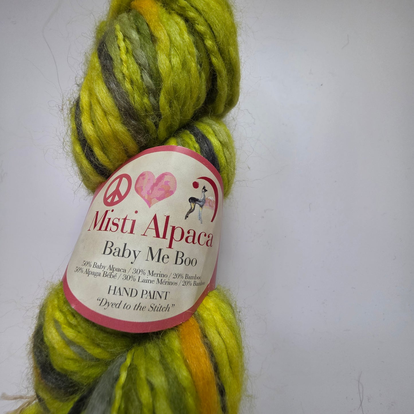 Misti Alpaca Aran. Baby me boo
