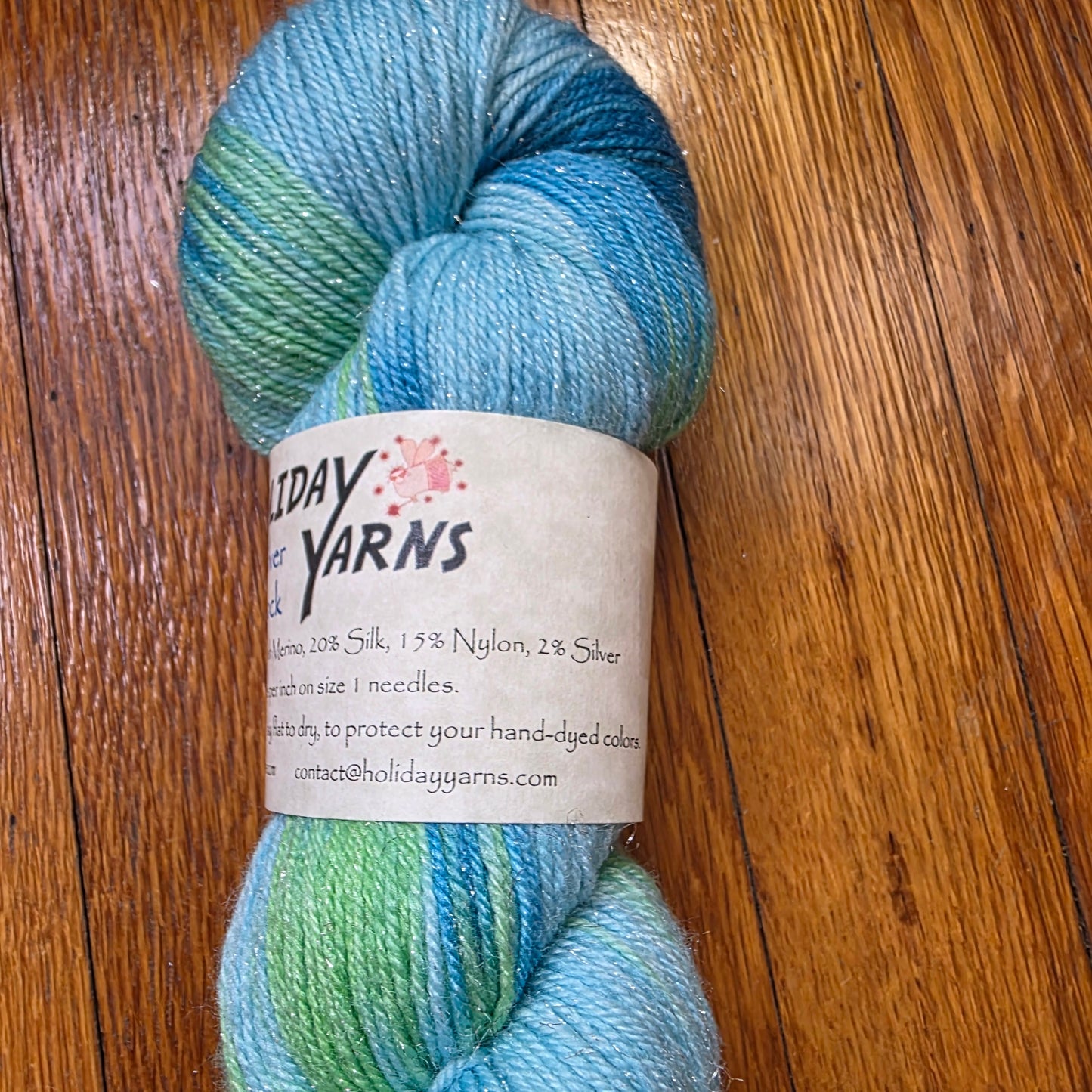 Holiday Yarns Sock Merino silk