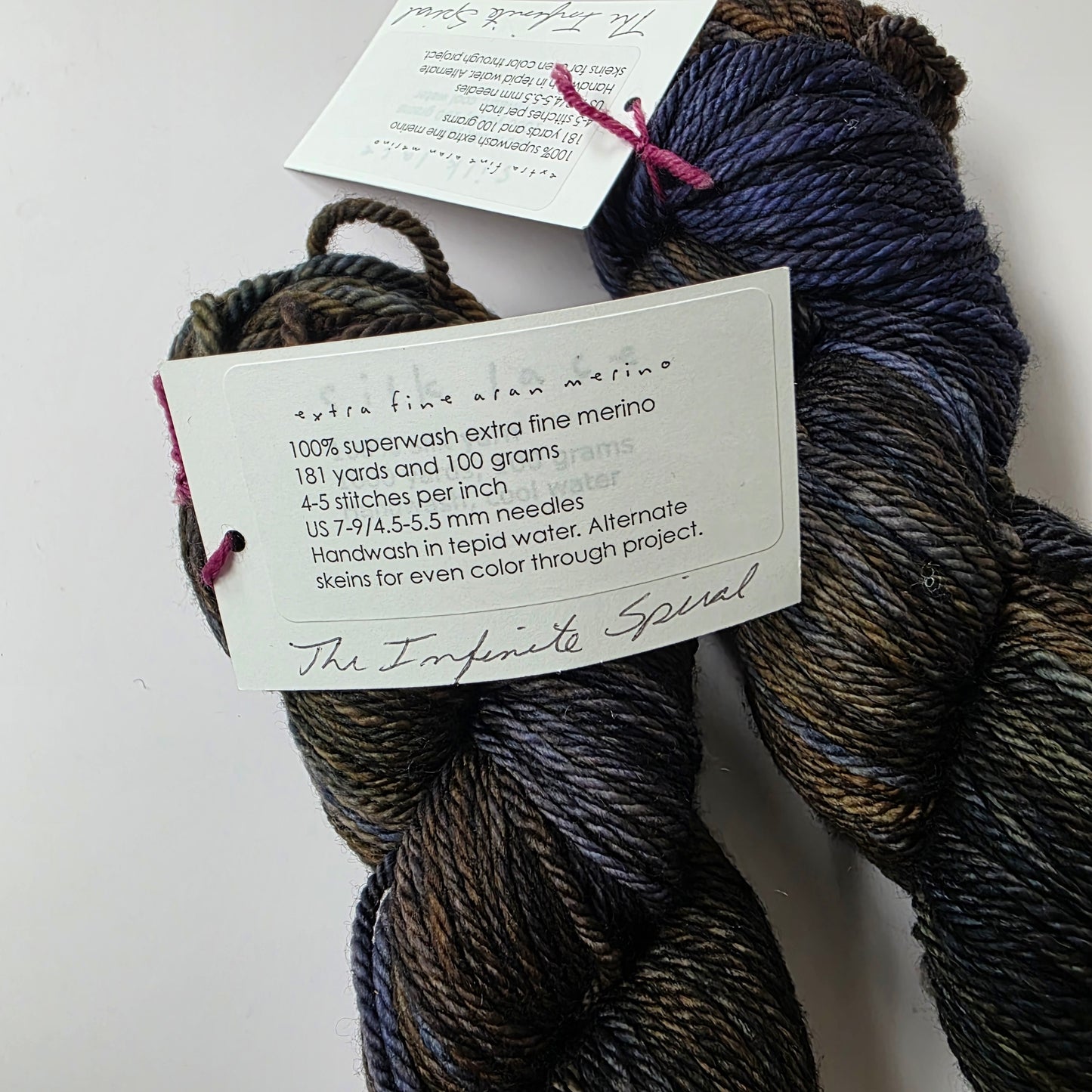 Sundara Yarn Extra Fine Aran Merino - the infinite spiral