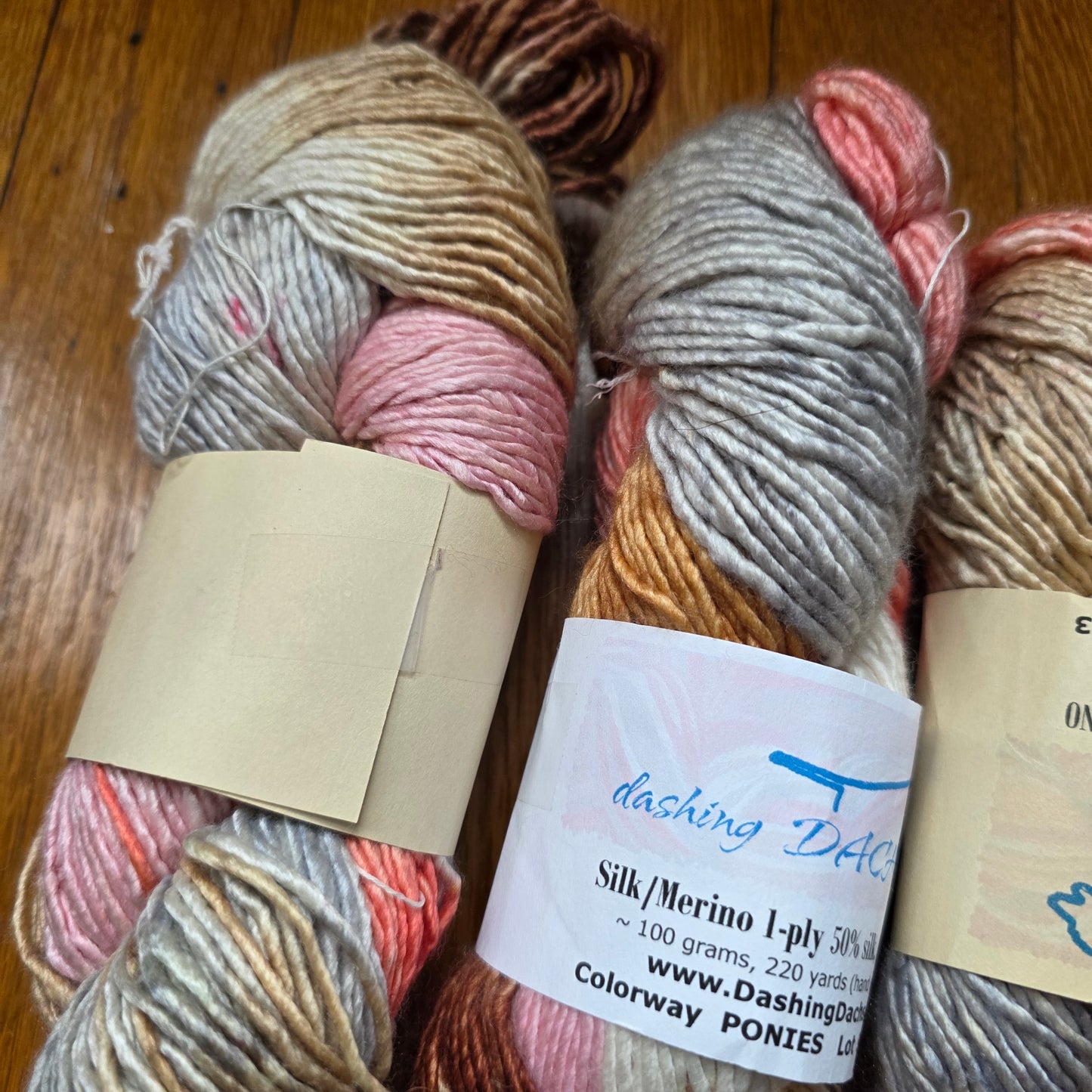 Dashing Dachs silk/merino worsted