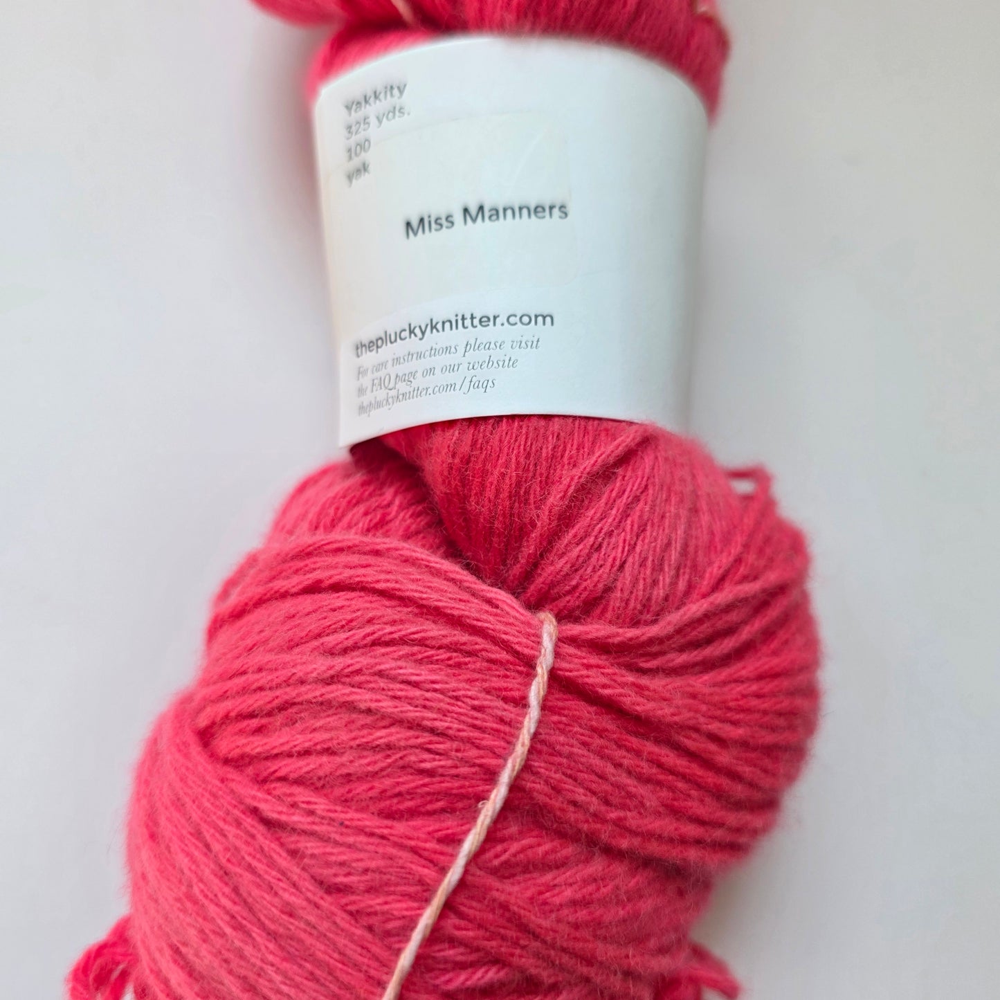 Plucky knitter Yakkity DK. 100% yak
