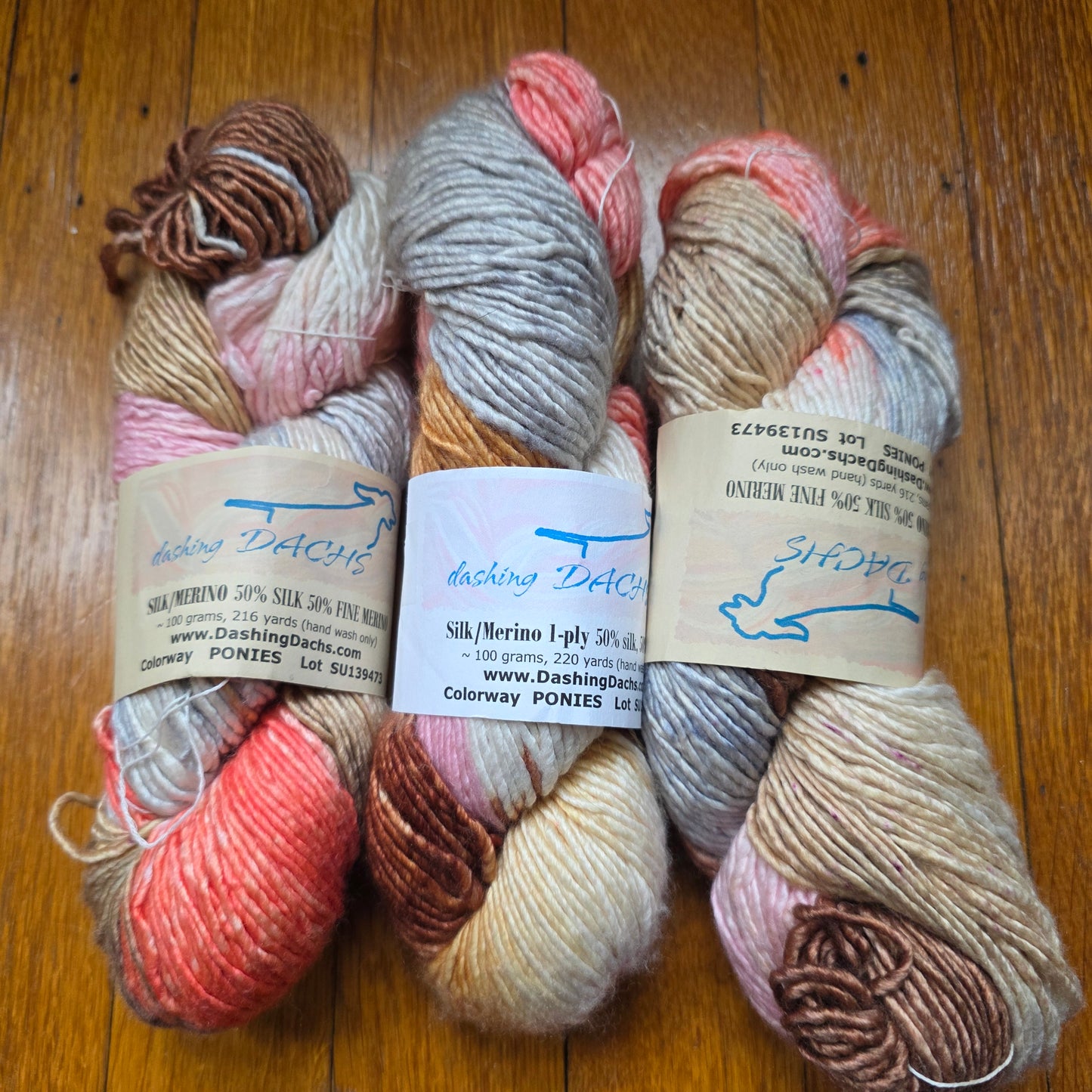 Dashing Dachs silk/merino worsted