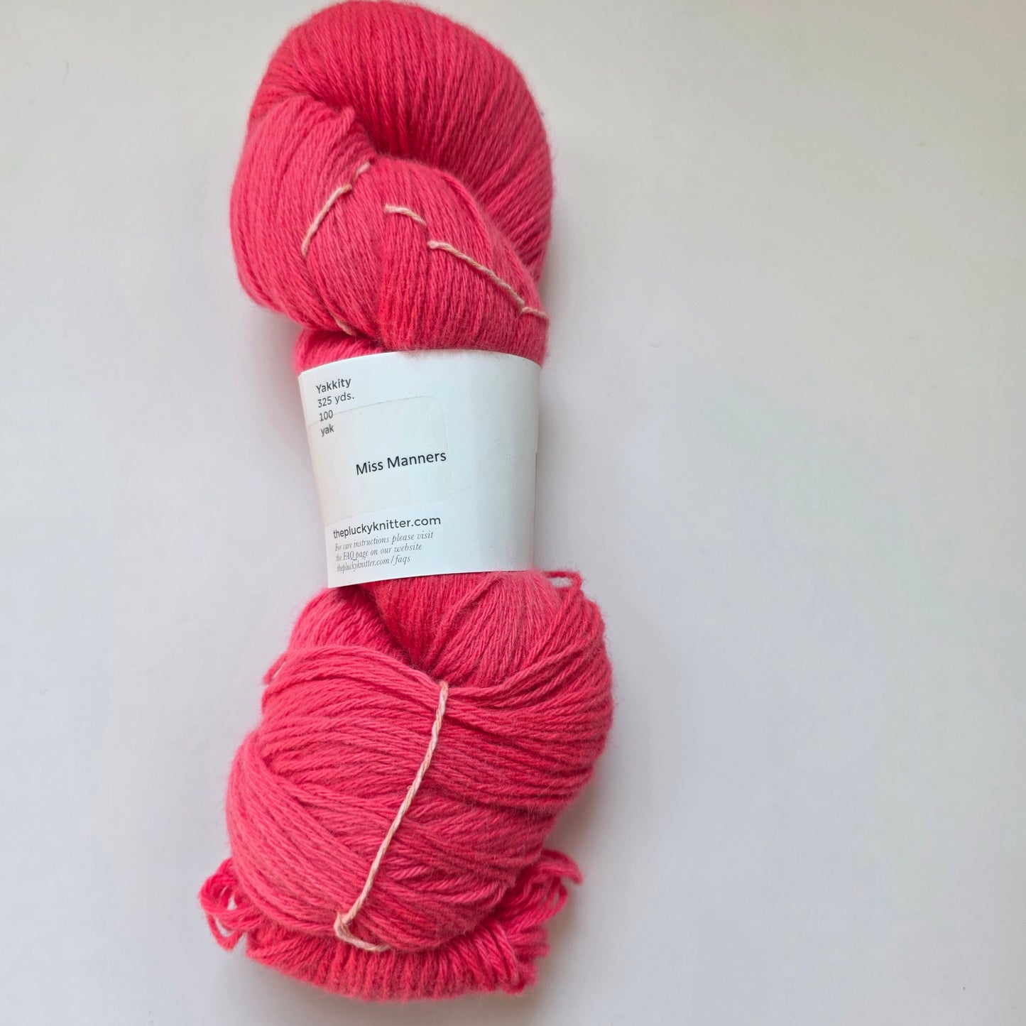 Plucky knitter Yakkity DK. 100% yak