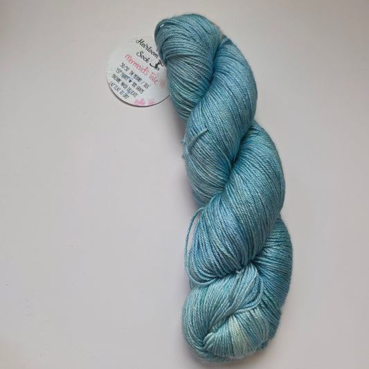 White Whisker Studios Heirloom Luxe sock with silk