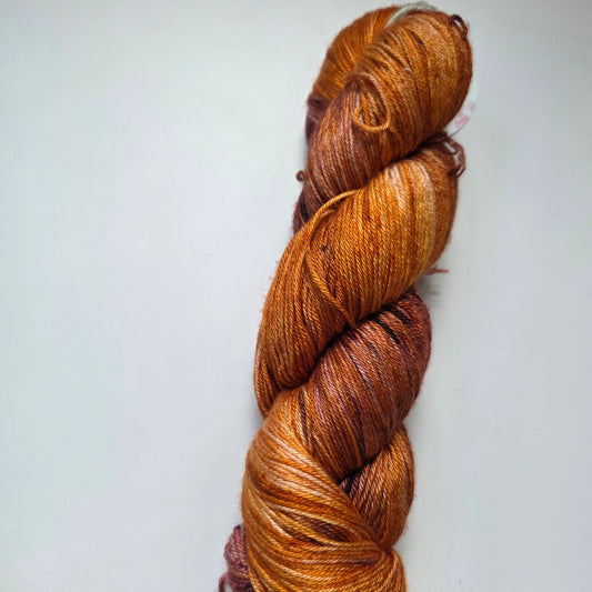 White Whisker Studios Heirloom Luxe sock with silk